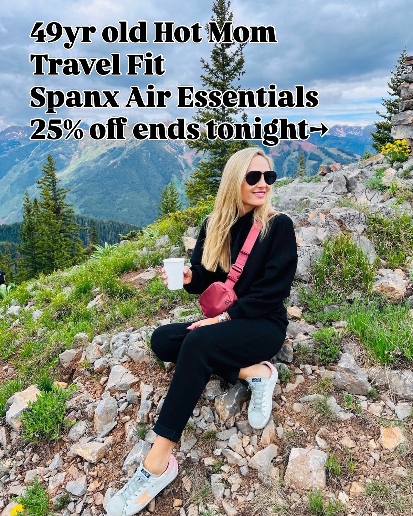 My go-to travel ✈️ outfits: SPANX AIR ESSENTIALS 25% off ends tonight!! Code-AE25🎉🎉🎉🎉🎉🎉🎉

#spanx

#LTKOver40 #LTKSaleAlert #LTKTravel