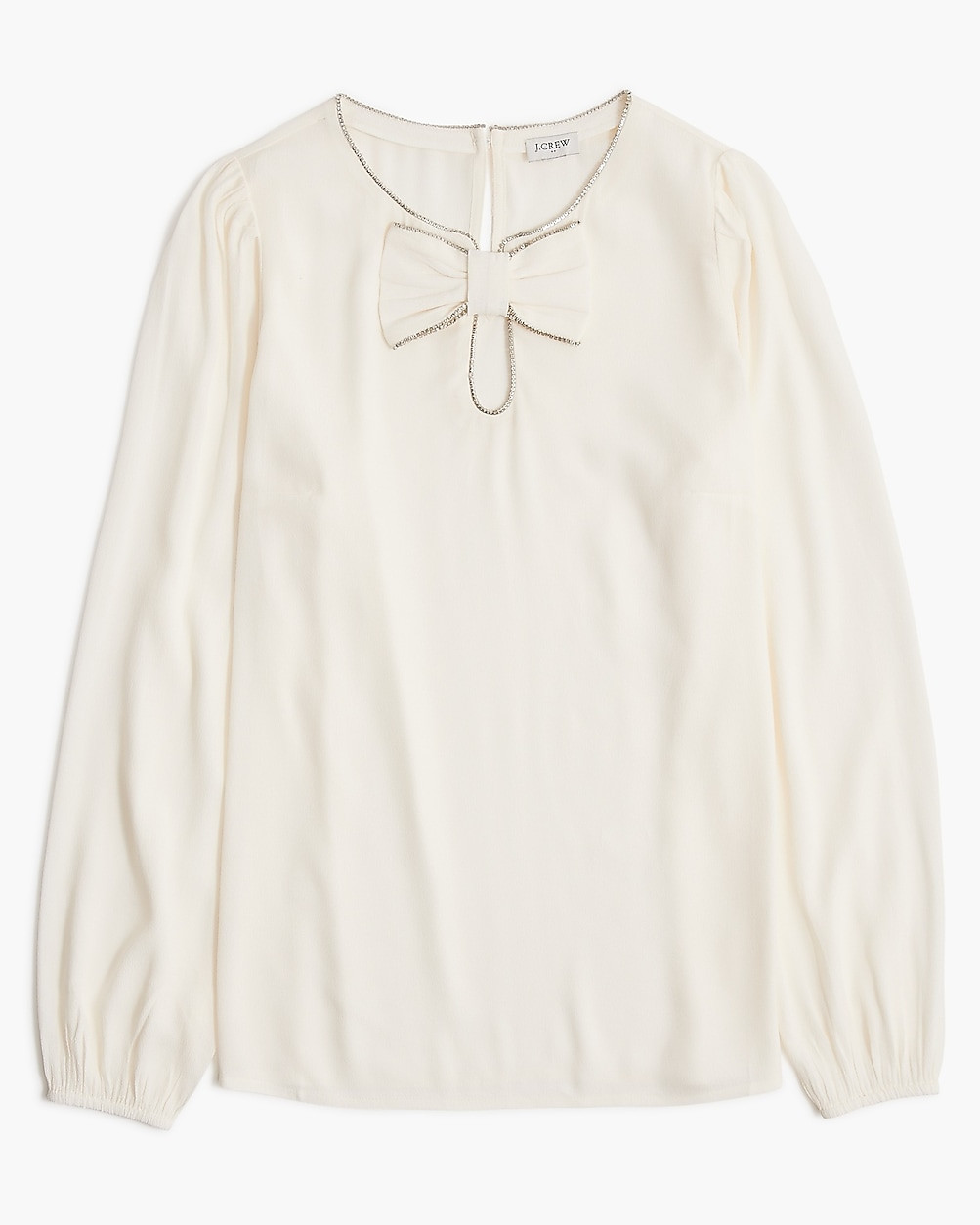 Jeweled bow top | J.Crew Factory