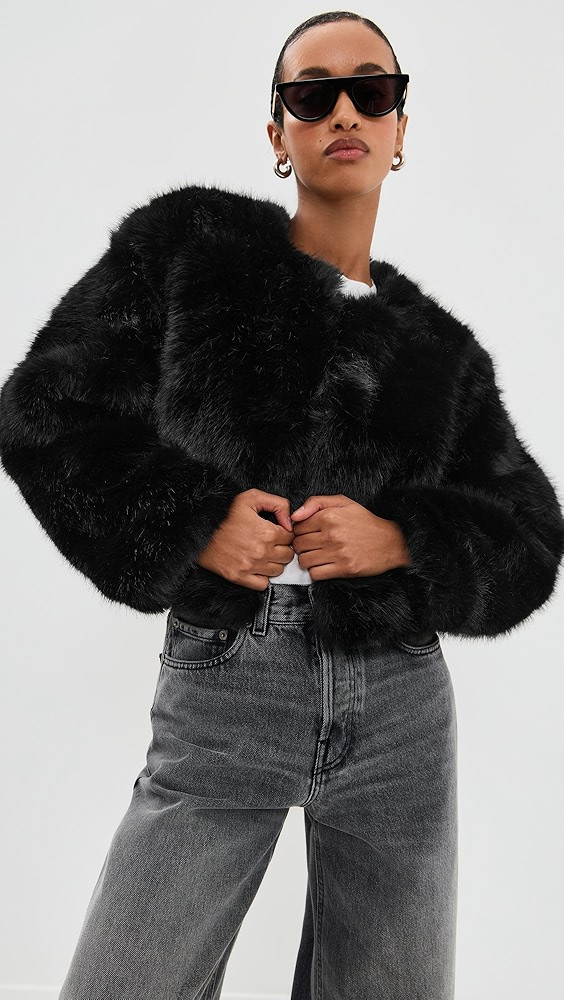 Cash Flow Faux Fur Jacket | Shopbop