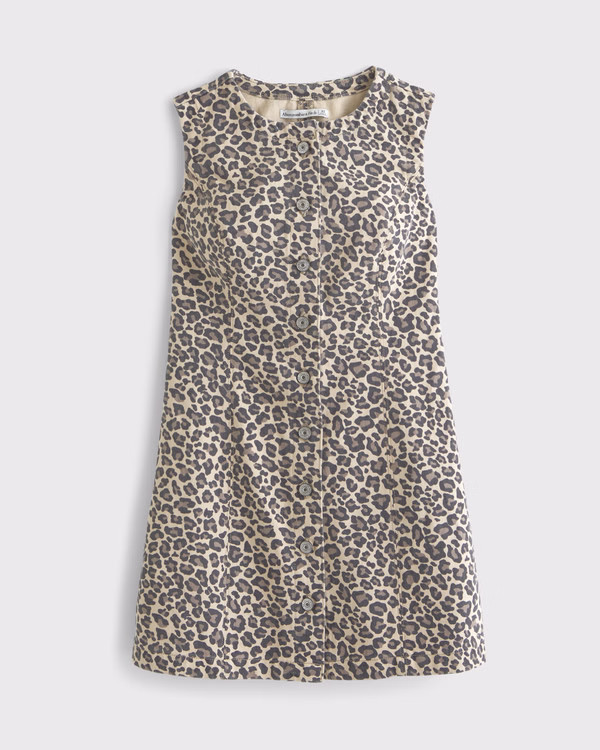 Women's The A&F Mara High-Neck Vest Mini Dress | Women's Dresses & Jumpsuits | Abercrombie.com | Abercrombie & Fitch (UK)