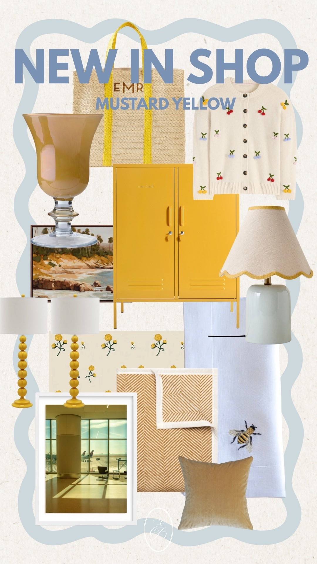 New in Shop: Mustard yelloww