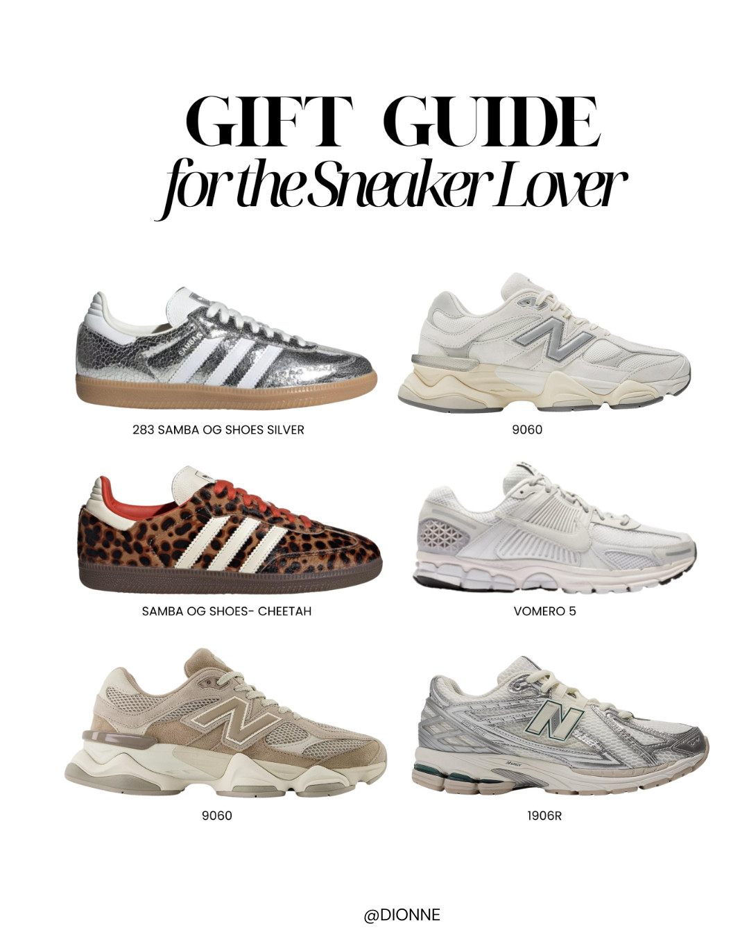 Got a sneaker lover to shop for? 👟 I rounded up the freshest, most-wanted styles they’ll actually wear. Clean, comfy, and always trending. 

 #LTKGiftGuide #LTKHoliday #LTKActive