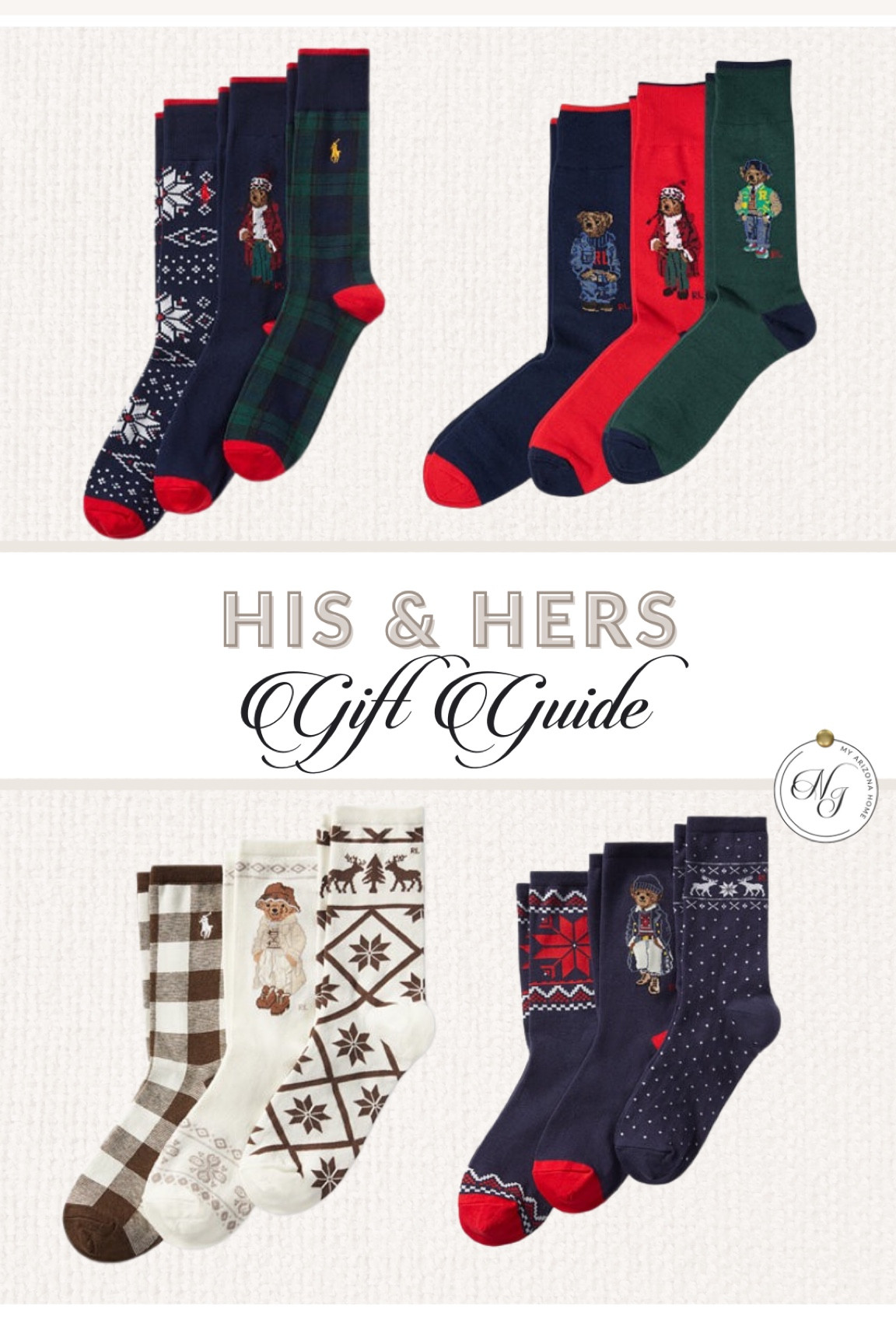 Teddy Bear Socks - Gift Guide For Her - Gift Guide For Him - Polo Ralph Lauren Teddy Bear 🧸  

#LTKSeasonal #LTKHoliday #LTKGiftGuide