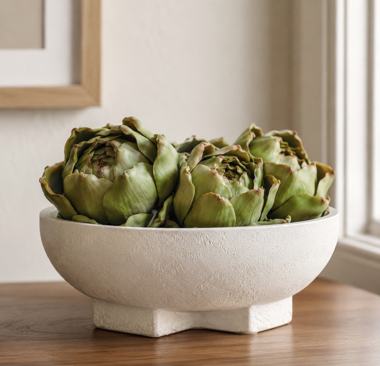 Loving this bowl styled with these faux artichokes! This would be beautiful styled on a kitchen counter!

#LTKHome
