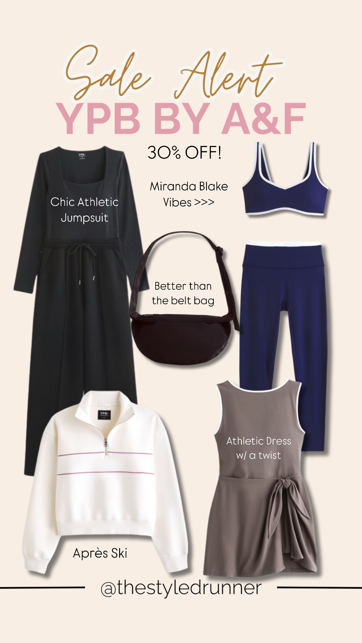 30% off YPB by Abercrombie. No code needed. Save on matching sets, athletic jumpsuits, active dresses, pullovers and more! 

#LTKSaleAlert #LTKSeasonal #LTKFitness