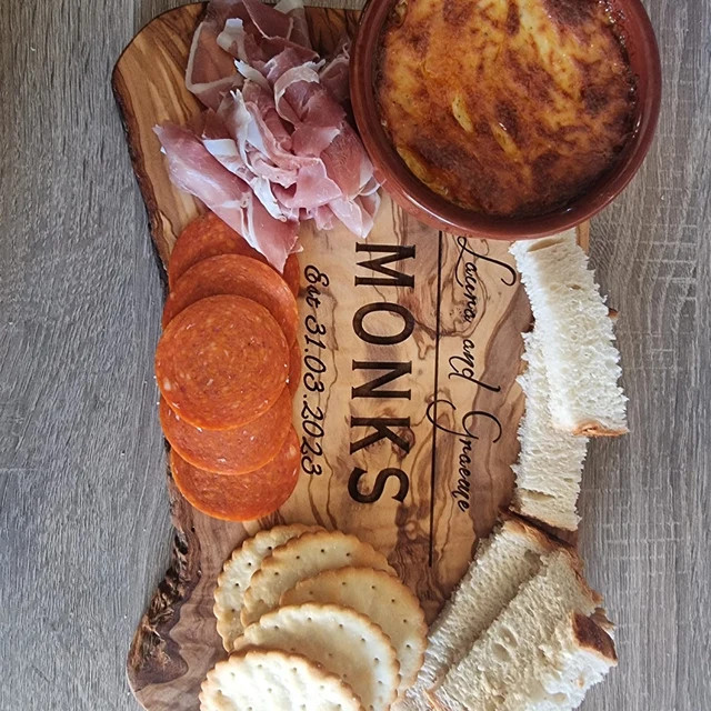 Personalised Custom Rustic Wooden Chopping Cutting Cheeseboard - Etsy | Etsy (US)