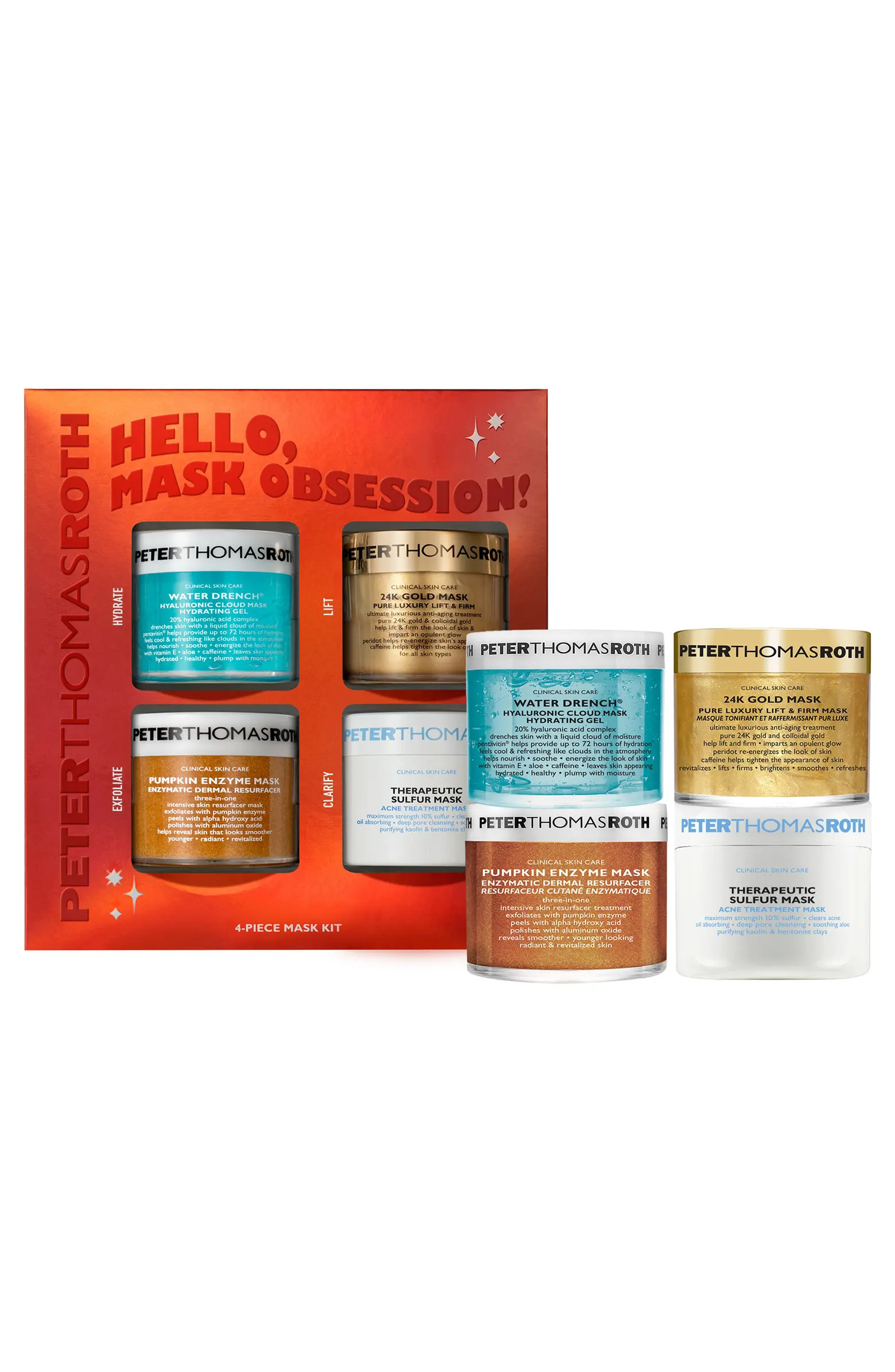 Hello, Mask Obsession! 4-Piece Mask Kit $167 Value | Nordstrom