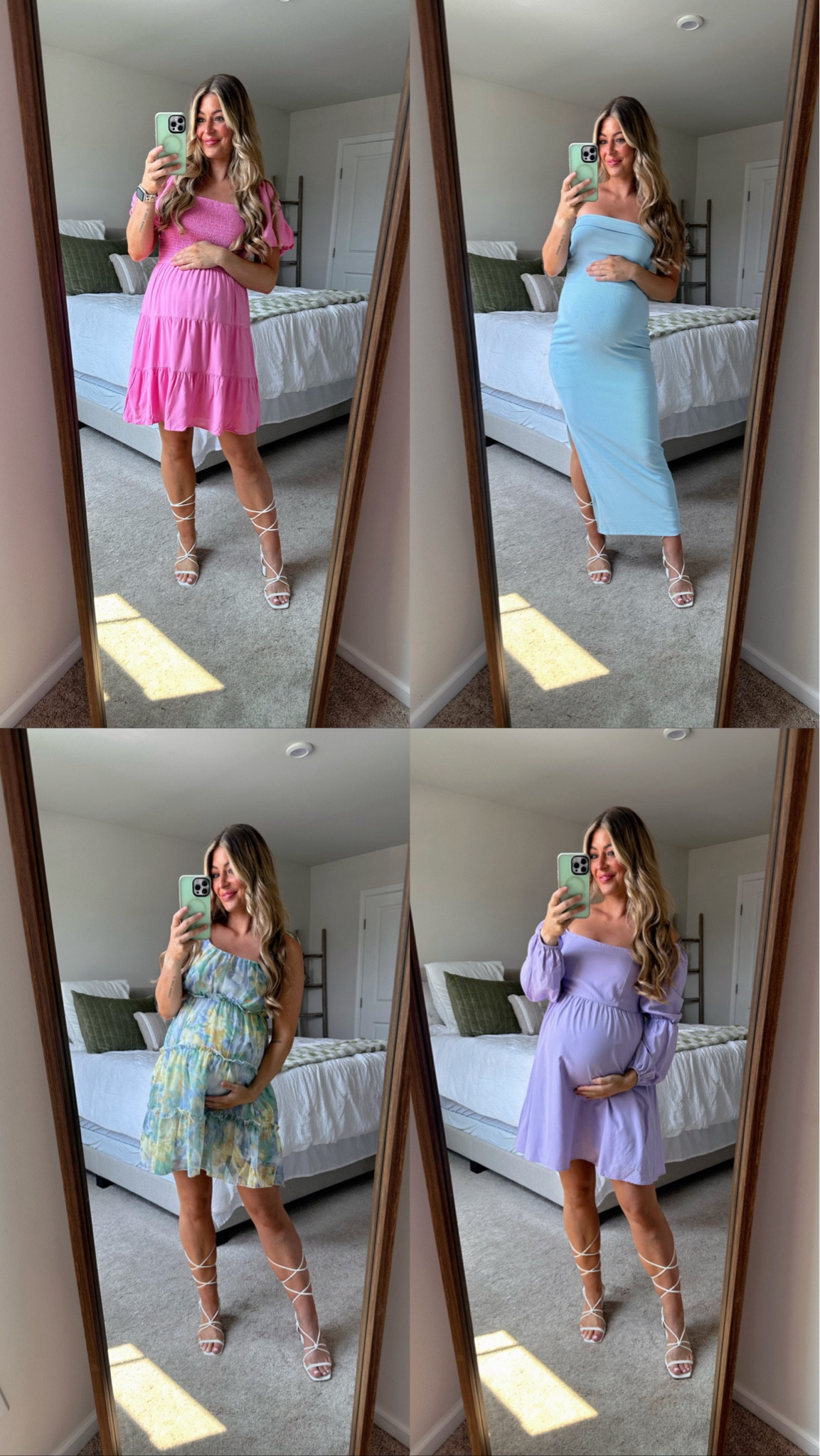 The cutest summer dress haul ! Wearing size medium, currently 31 weeks pregnant, 154 lbs, 5’4!

Spring dress, summer dress,
Wedding Guest Dress, summer dress, floral dress, vacation dress, resortwear, maxi dress, flowy dress, long dress, midi dress, pastel dress, brunch dress, bridal shower dress, baby shower dress, pink dress, yellow dress, green dress, white dress, orange dress, spring colors, blue dress, purple dress, dress with slit, ruffle dress, one shoulder dress, short sleeve dress, off the shoulder dress, dress with ruffles, girly dress, Hello Molly dress, floral gown, cutout dress, strappy dress, pink floral dress, purple floral dress, green floral dress, white floral dress, blue floral dress, purple floral dress, flower dress, white floral dress, best sellers, lightweight dress, warm weather dress, church dress, bump friendly, spring looks, spring fashion , outfit inspo, bump fashion, maternity fashion, pregnancy, mom outfit, mom style , everyday outfit, maternity style, maternity outfit, pregnant outfit , bump fit, comfortable fashion, fashion over 30, pregnancy style, ootd, outfit of the day, medium size fashion, affordable outfit, casual style, casual outfit, amazon fashion, amazon fashion finds, amazon must haves 

#LTKFindsUnder50 #LTKSeasonal #LTKBump