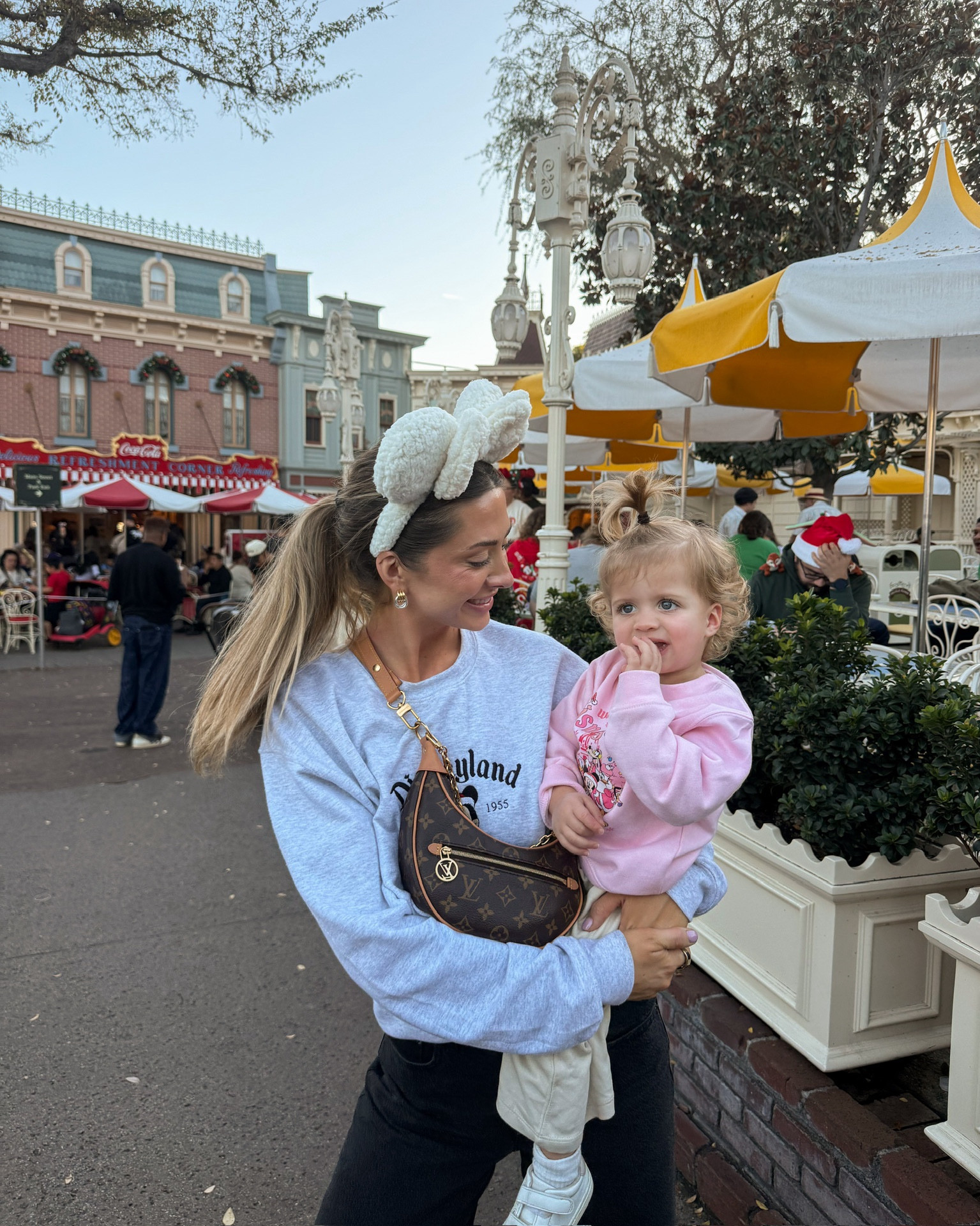 Linking everything from our recent Disney trip! Pink sweatshirts for the girls are size Toddler 2T and Toddler 3T and color is pink. His and hers sweatshirts are size M and size L and color is Ash!

#LTKTravel #LTKKids #LTKmomlife