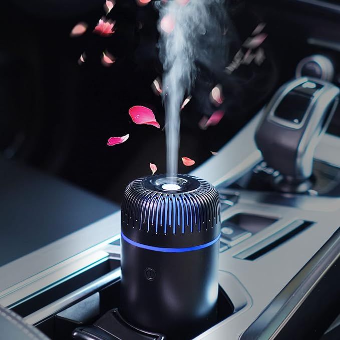 Car Diffuser Humidifier Aromatherapy Essential Oil Diffuser USB Cool Mist Mini Portable Diffuser ... | Amazon (US)