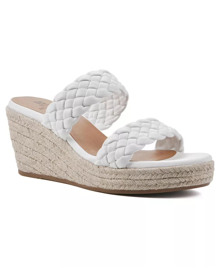 White Mountain Women's Yoyo Wedge Sandals - Macy's | Macys (US)