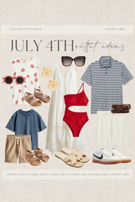 July 4th outfit ideas for the family! Love that red swimsuit! 😍

Loverly Grey, July 4th outfit ideas, family outfits, summer outfits, vacation finds 

#LTKStyleTip #LTKFamily #LTKSeasonal
