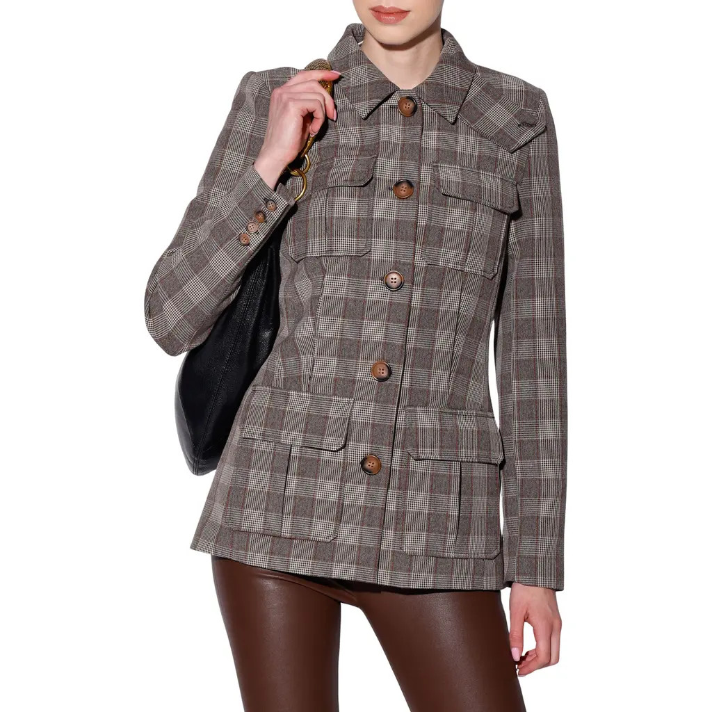 Walter Baker Spencer Plaid Jacket in Winston Plaid at Nordstrom Rack, Size Large | Nordstrom Rack