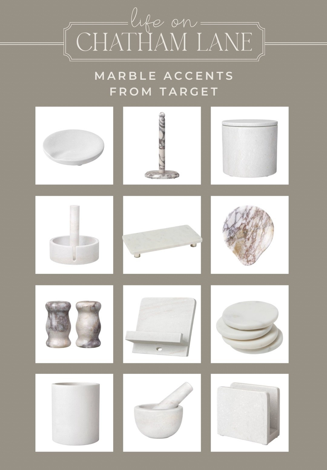 Marble is such an easy way to upgrade your kitchen!  I am loving all these marble utensil holders, spoon rests, paper towel holders, serving trays and more from @Target !

#LTKHome