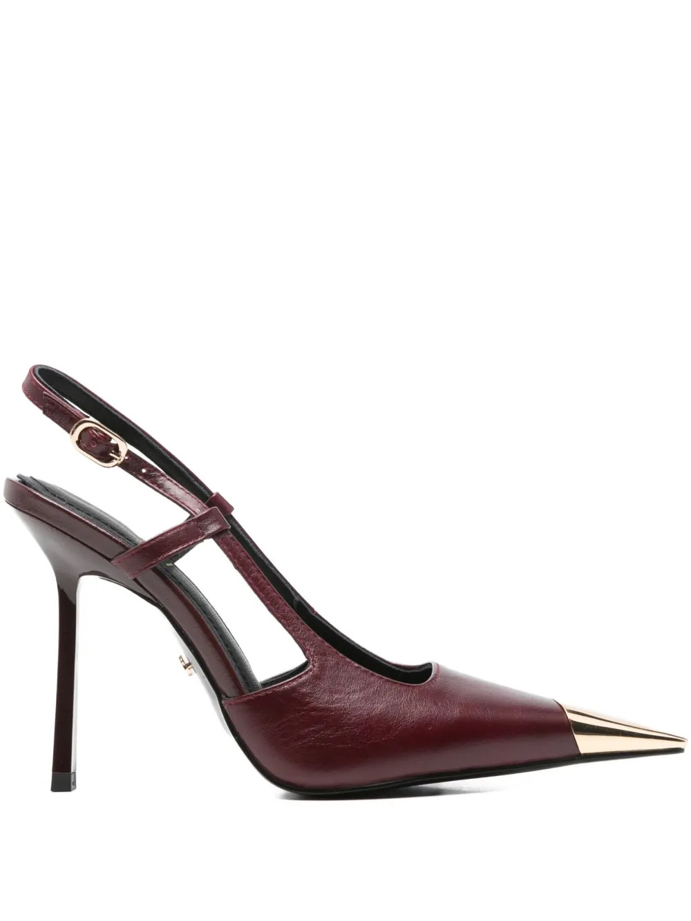 Gold & Rouge 90mm Ravi Slingback Pumps | Red | FARFETCH | Farfetch Global
