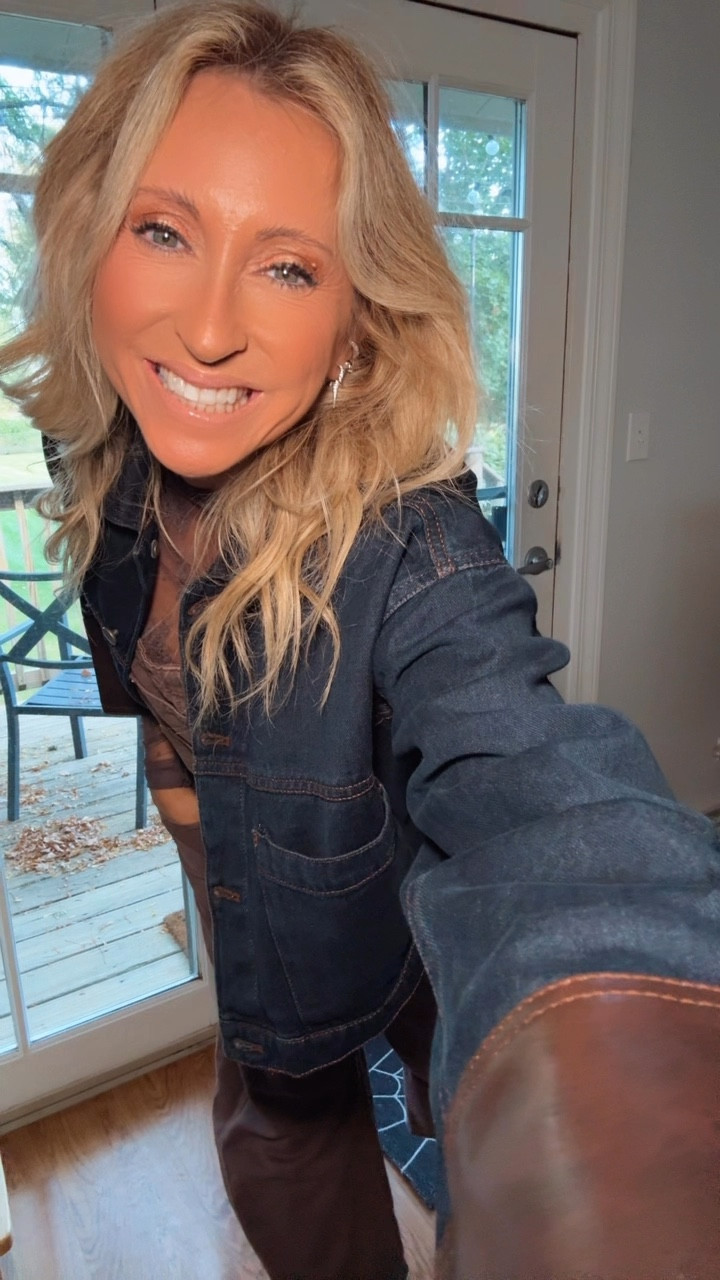 Lace tops and overalls are definitely one of my love languages… both are pieces I love styling together and over and over…. Perfect for all seasons too… this denim jacket is on constant rotation… I’ve worn her a ton already…I just love getting dressed everyday… it honestly helps me through everything… 

#LTKStyleTip #LTKSeasonal