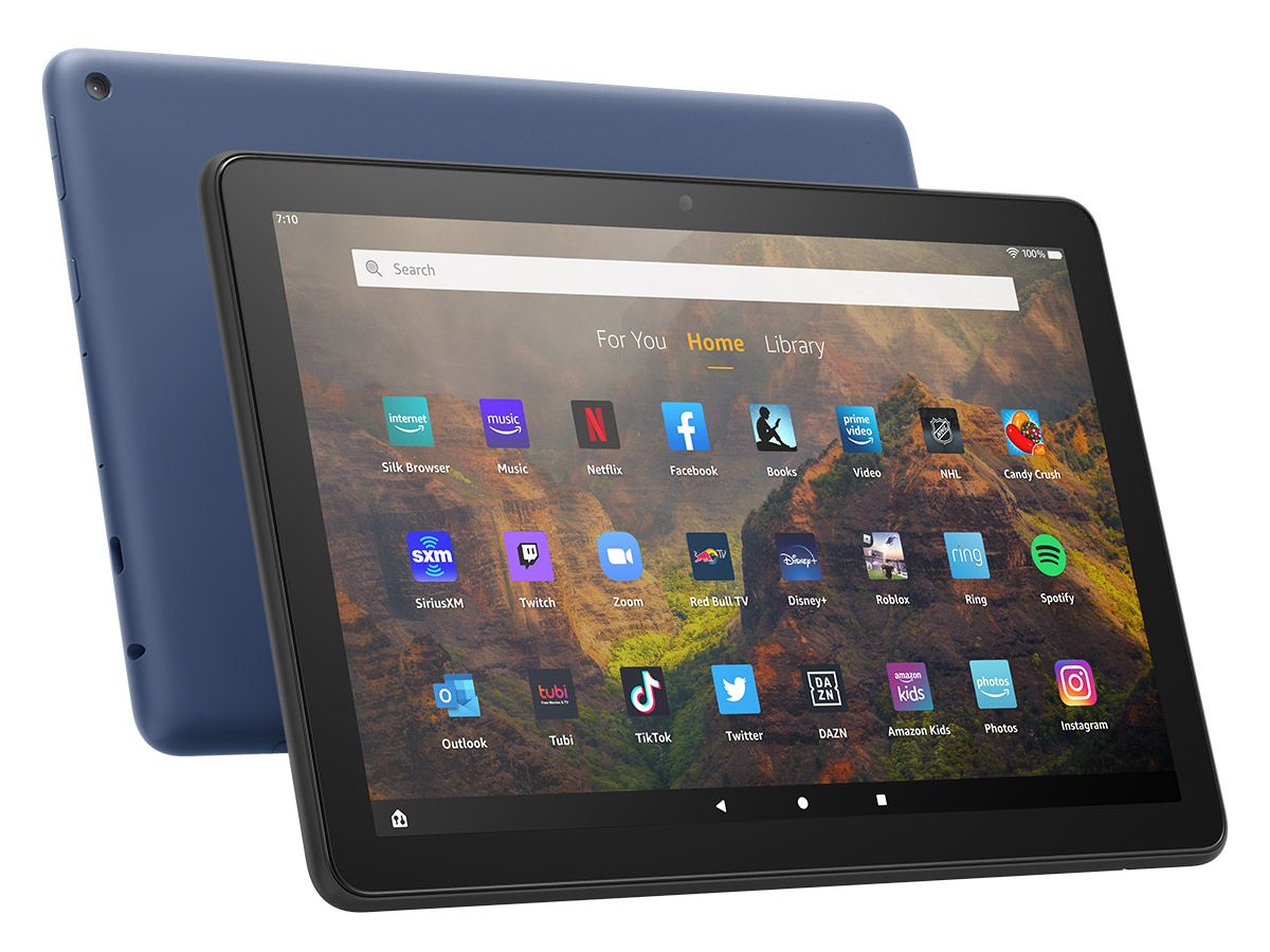 Fire HD 10 tablet, 10.1", 1080p Full HD, 32 GB, latest model (2021 release), Black | Amazon (CA)