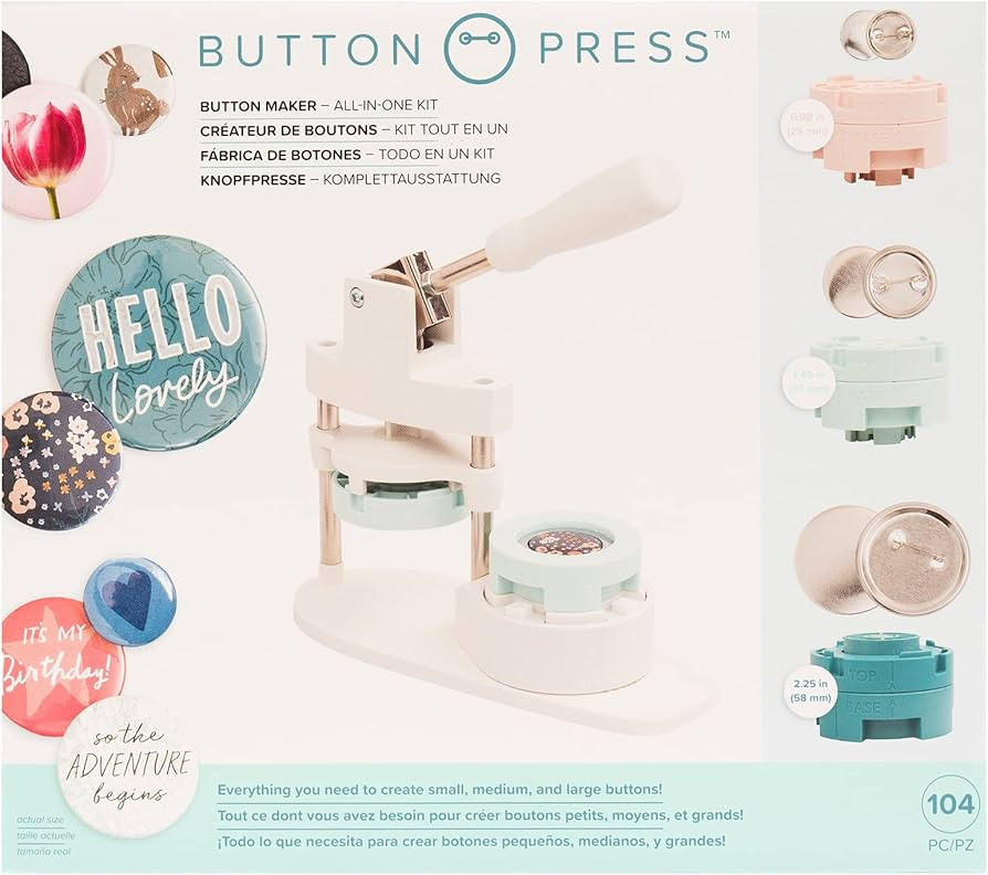 We R Memory Keepers Button Press Bundle (Button Press Bundle) | Amazon (US)
