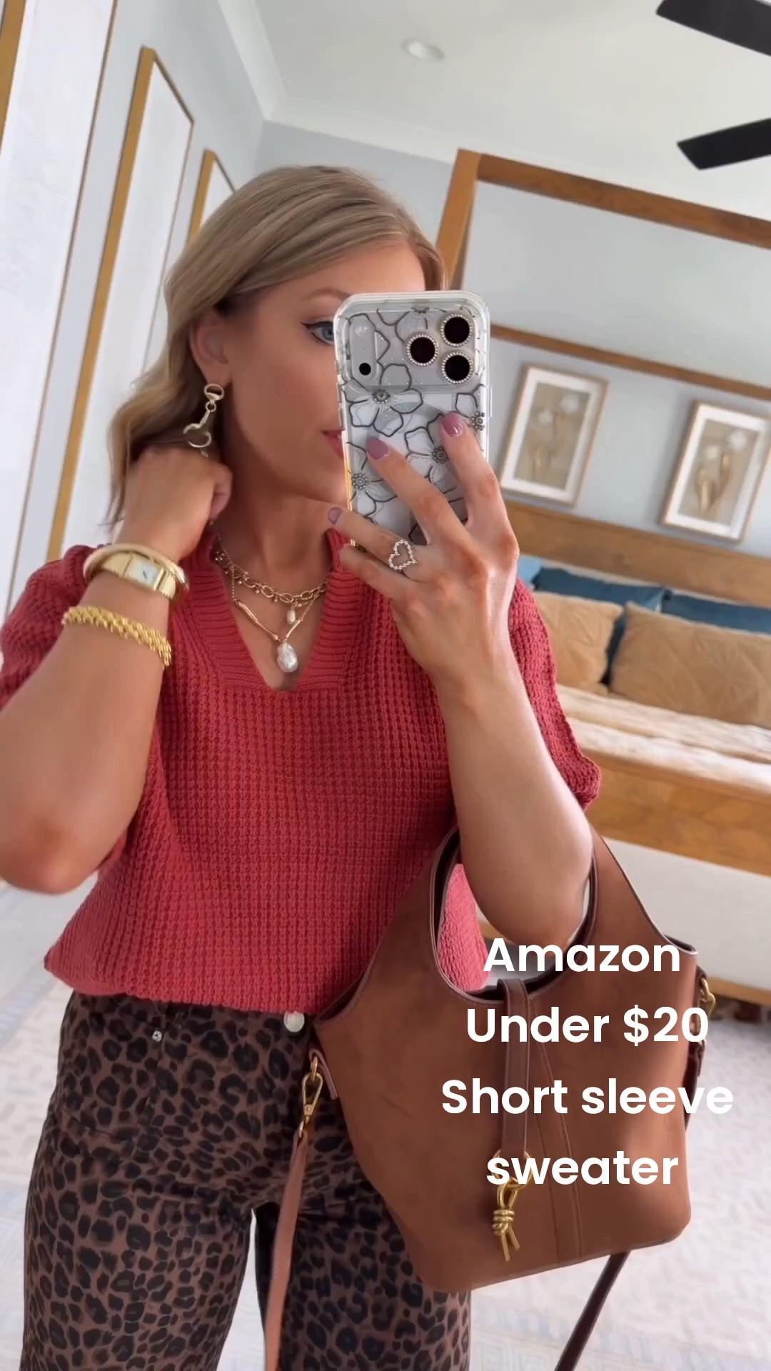 Amazon fashion is bringing ALL the good fall outfit finds! 🍂🤎 This rust knit sweater paired with leopard print pants is such a cute mix of cozy + elevated, and I love how the brown accessories pull everything together. Such an easy Amazon outfit idea for work, brunch, dinner or everyday wear!

#amazonfashion #amazonfinds #amazonfashionfinds #amazonoutfit #amazonstyle #fallfashion #falloutfit #falloutfitideas #leopardprint #affordablefashion #womensfashion #outfitinspo #ootd

#LTKootd #LTKPetite