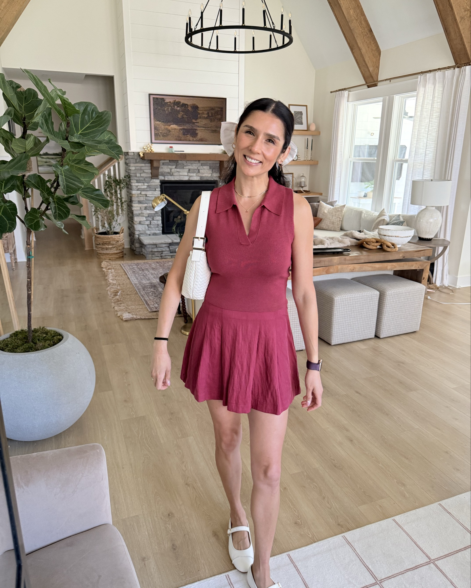 #TargetFind a two piece set! Linen skort and knit tank. I could see it going sporty, or going to brunch! Check you Target, my whole outfit was 30% off!! 

#LTKFindsUnder50 #LTKActive #LTKStyleTip