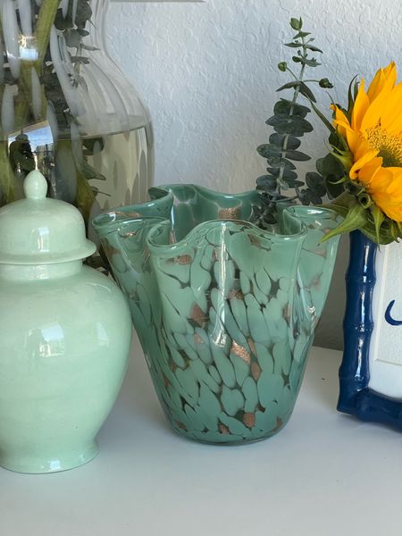 Found this gorgeous Green vase from Amazon! Only $30, great quality for price! 

#LTKFind #LTKunder50 #LTKhome