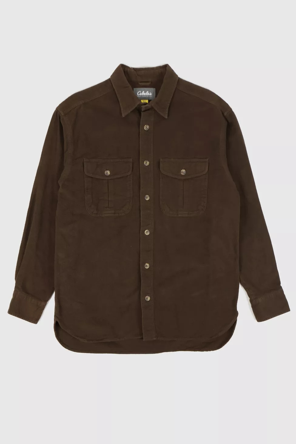 Vintage Brown Flannel Button-Down Shirt | Urban Outfitters (US and RoW)