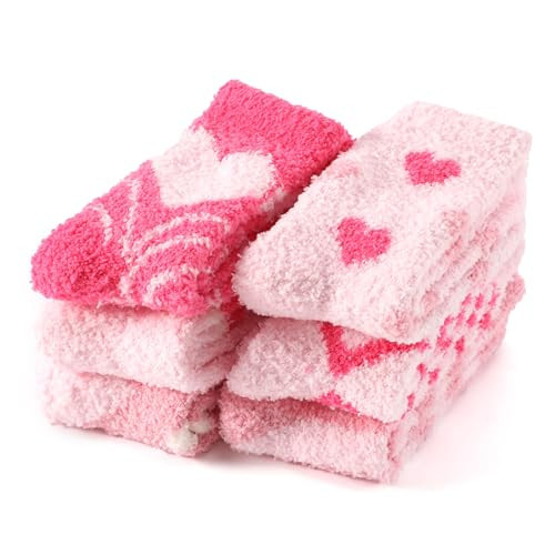 UPCOZY Fluffy Fuzzy Socks Gifts for Women,Winter Cozy Soft Warm Plush Socks Gifts for girlfriend. | Amazon (US)