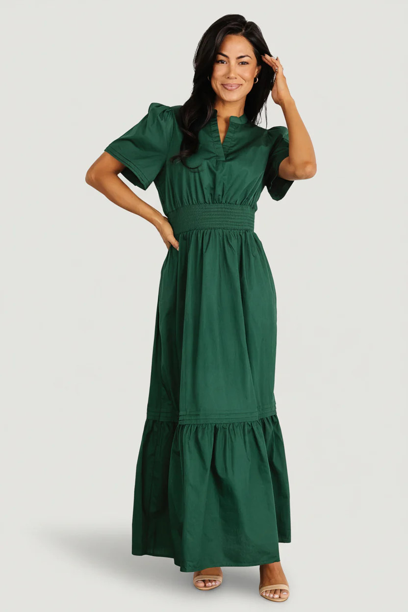 Vera Maxi Dress — 100% Cotton Smocked Waist | Baltic Born | Baltic Born