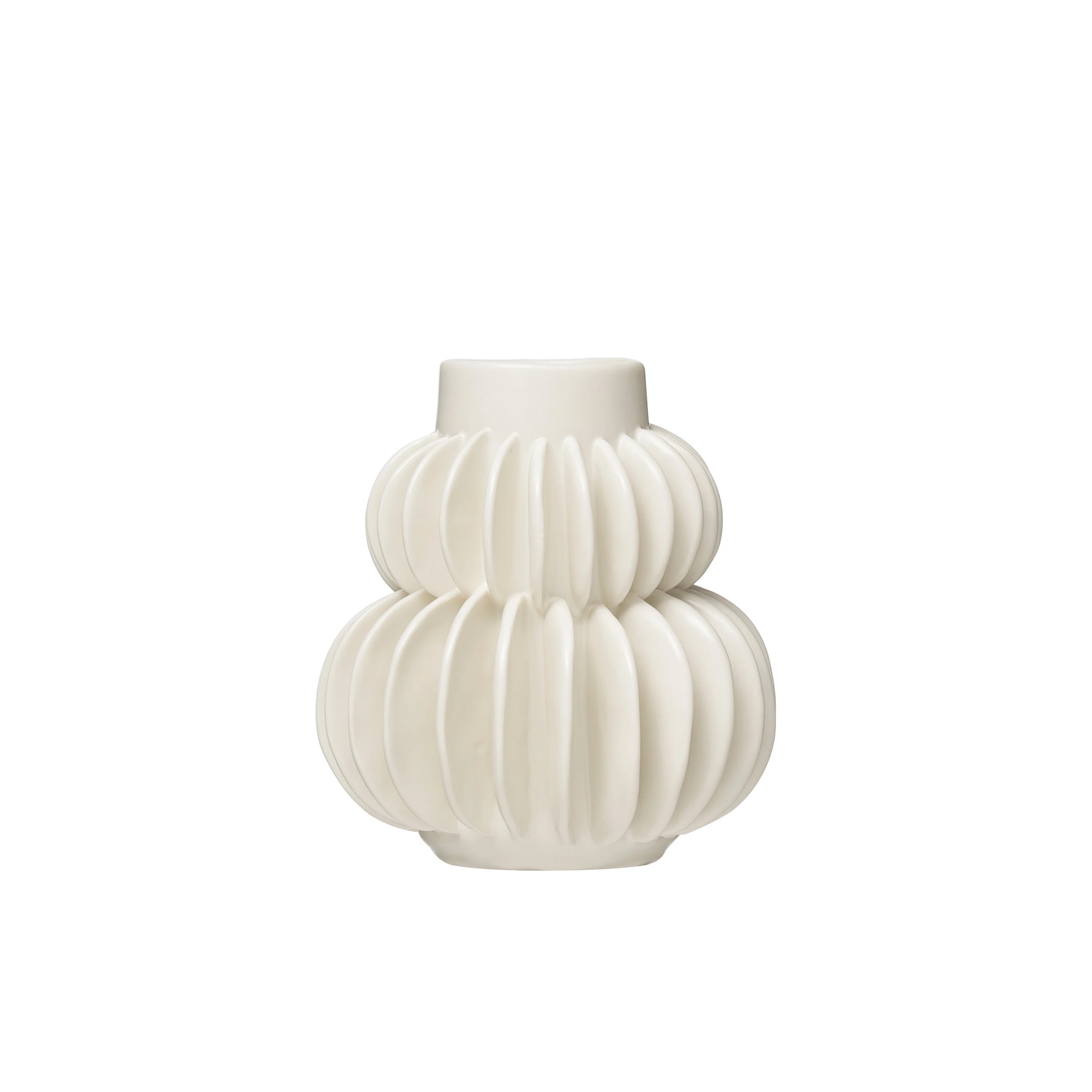 Joss & Main Daniela White 4.5" Stoneware Table Vase & Reviews | Joss & Main | Joss & Main