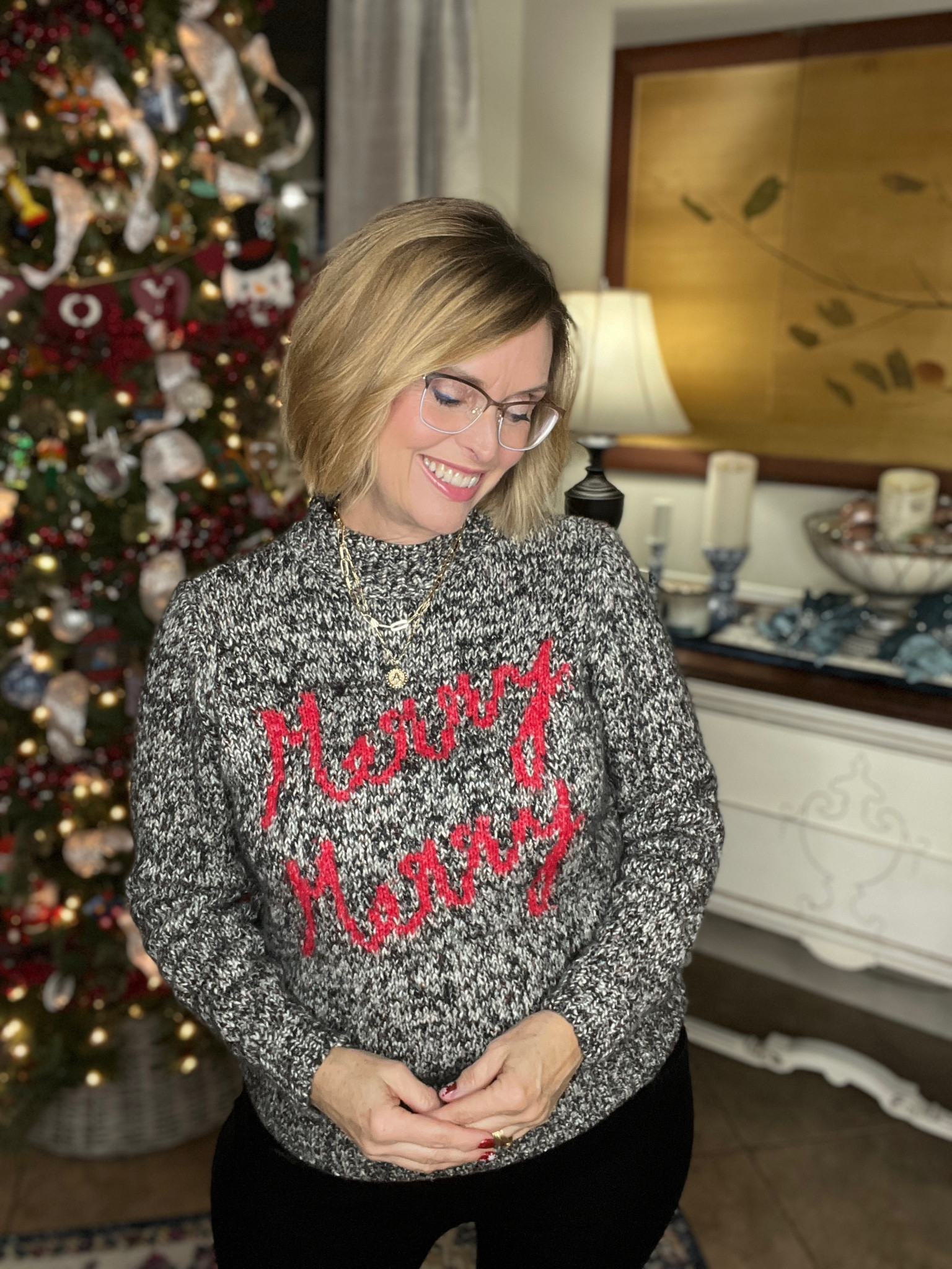 Feeling very merry over here! Grab this cute sweater before it’s gone! Sale alert!

#LTKcurves #LTKGiftGuide #LTKSeasonal