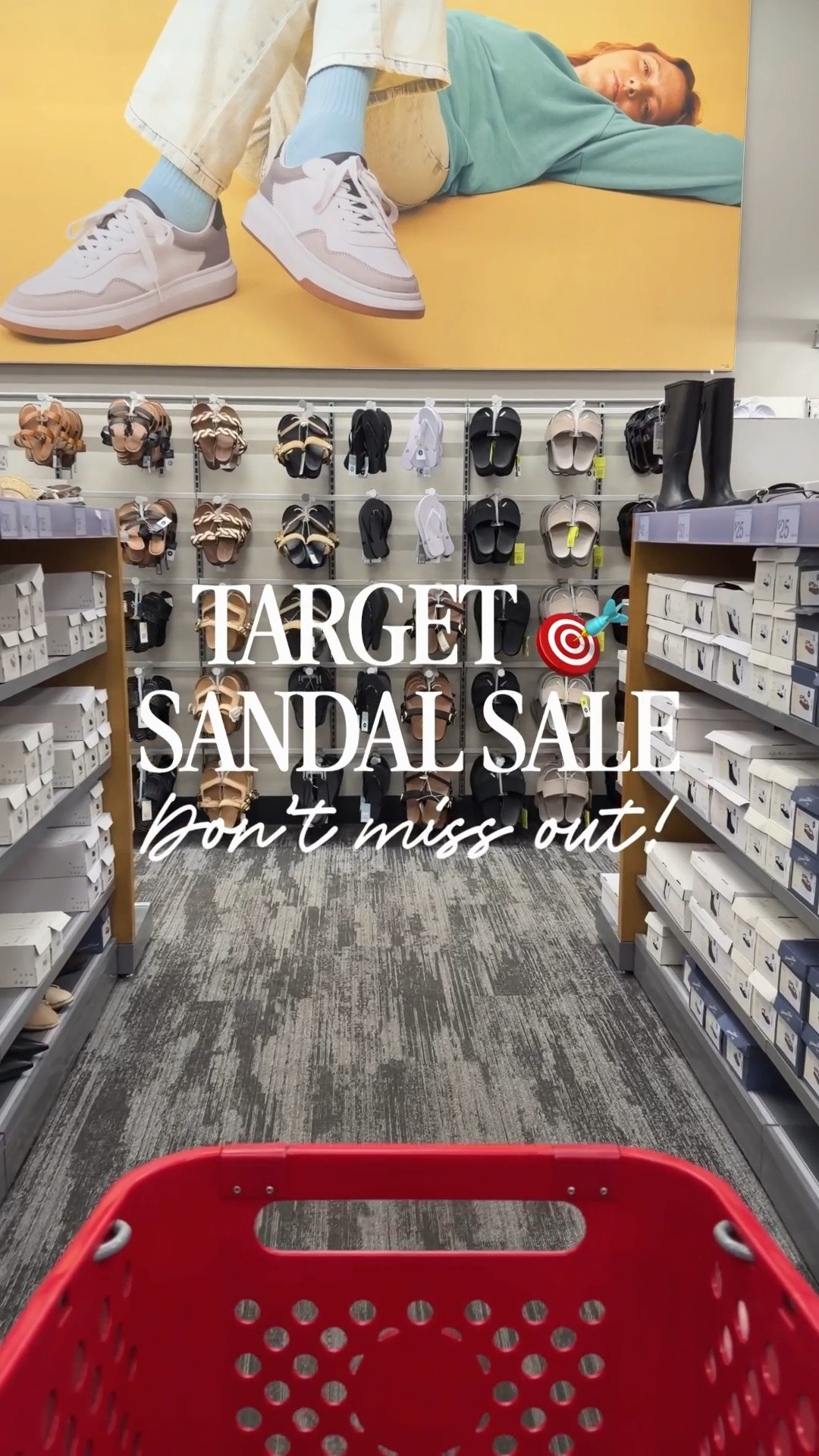 The Target sandal sale is HERE and you don’t want to miss it 🎯👡 !

From everyday slides to dressier options, Target has every summer sandal you need on sale right now! Sizes are already starting to go so don’t wait on this one!

💬 Comment SHOP and I’ll DM you the links before your size is gone!

Which pair are you grabbing first? 👀

✨ Follow @styledinasnap_ for more affordable Target finds dropping daily!

🛍️ Other Ways to Shop:
• Link in Bio
• Visit my LTK Shop
• DM me or comment for links
• Click links in Stories
• Must be following for DM links to come through

#Target #TargetStyle

#LTKOver40 #LTKSaleAlert #LTKSeasonal