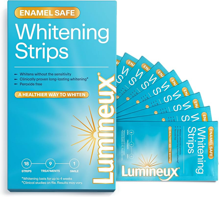 Lumineux Teeth Whitening Strips 7 Treatments - Enamel Safe - Whitening Without The Sensitivity - ... | Amazon (US)