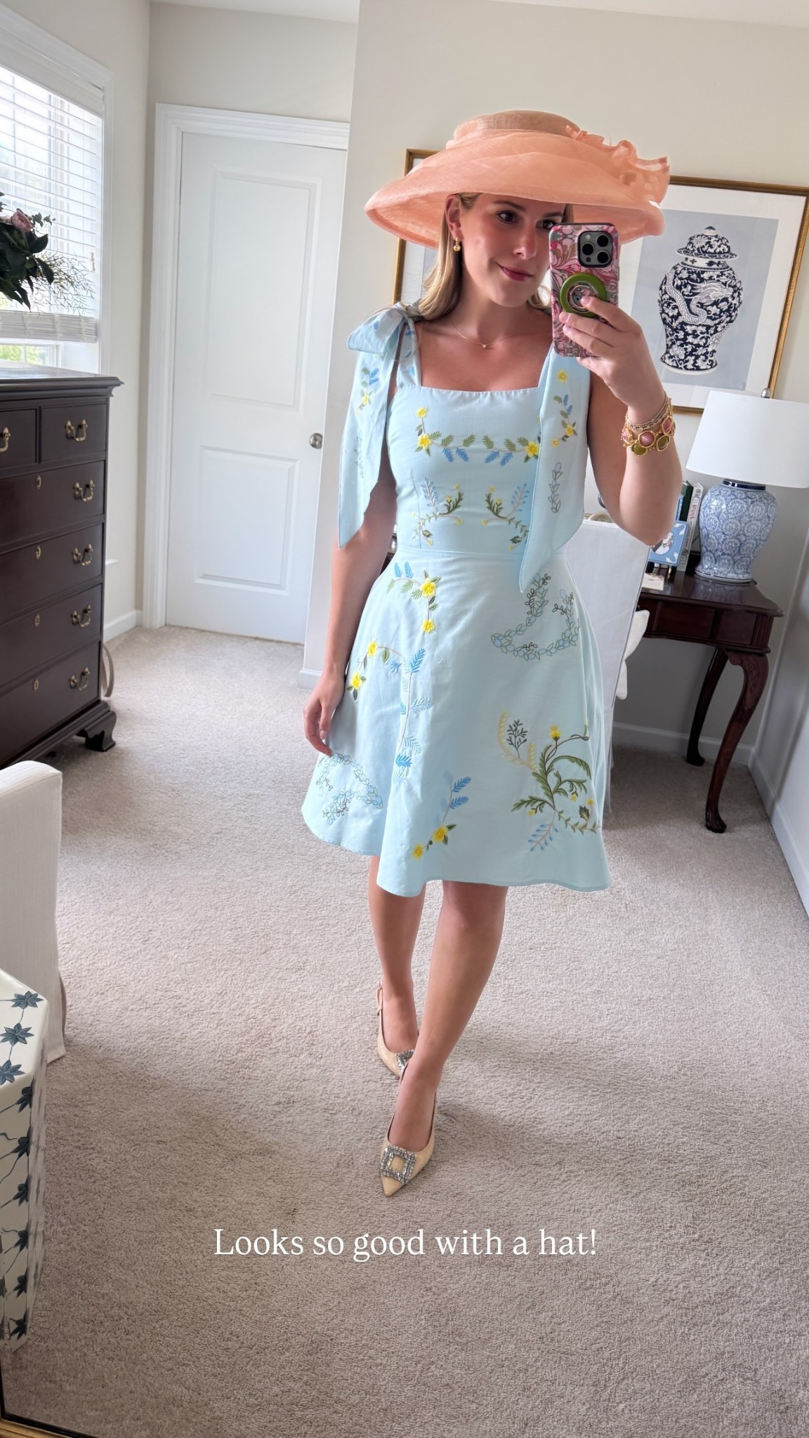 Looks so good with a hat! Gifted 