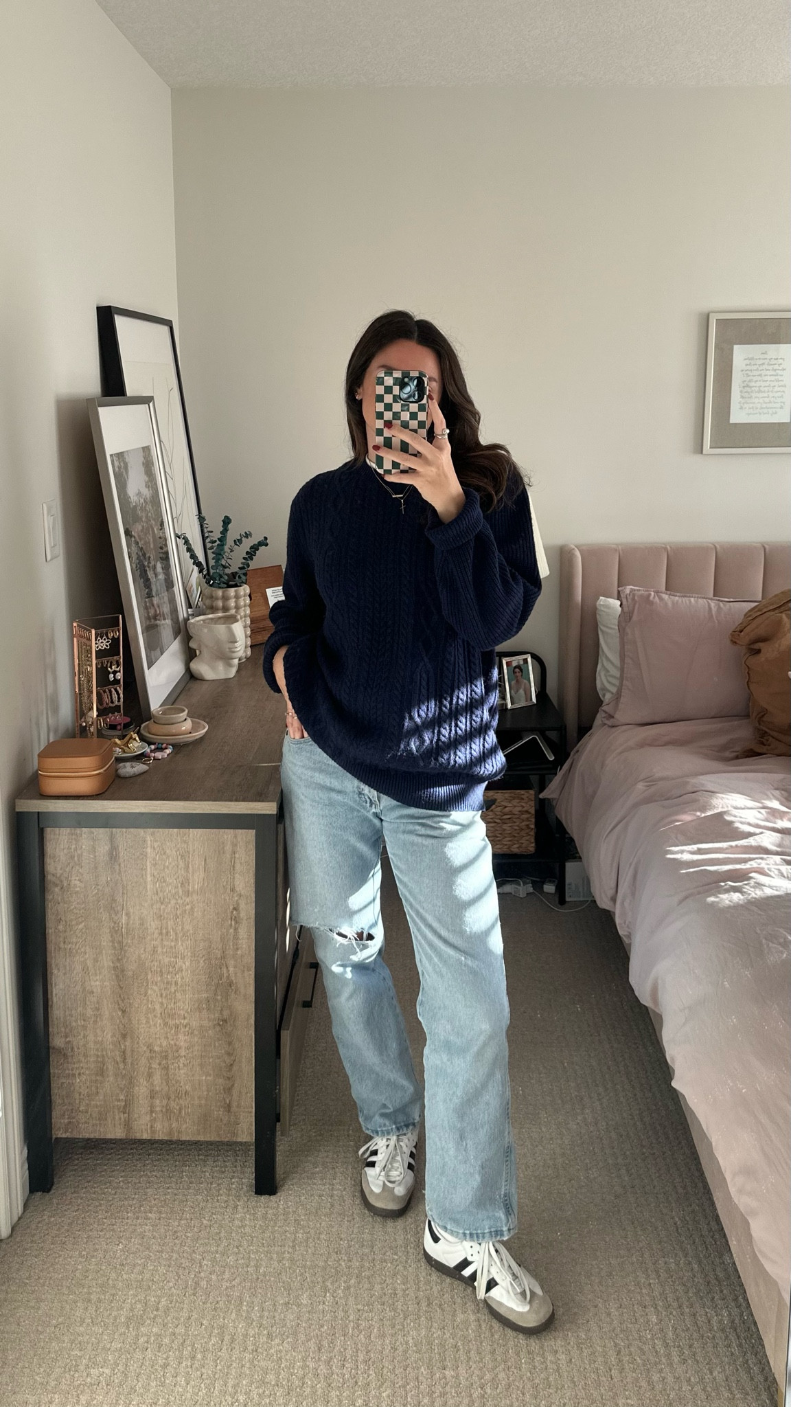 Billy crystal fall, navy cable sweater, oversized sweater, fall outfits, fall style, fall capsule wardrobe, adidas sambas

#LTKautumn #LTKstyletip #LTKcanada