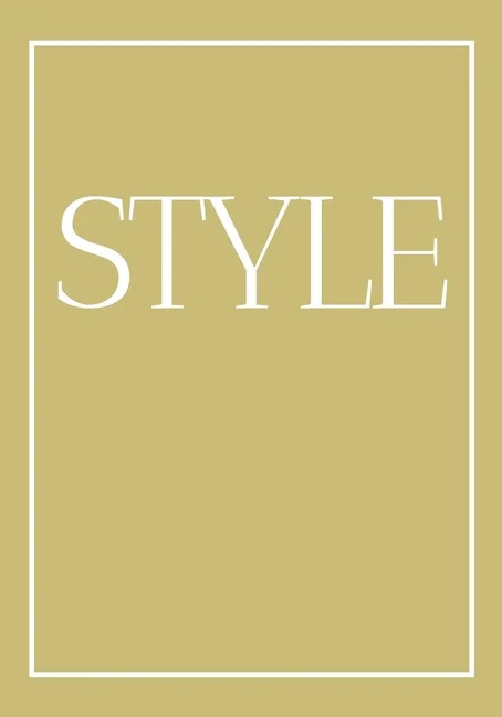 Style : A decorative book for coffee tables, bookshelves and end tables: Stack style decor books ... | Walmart (US)