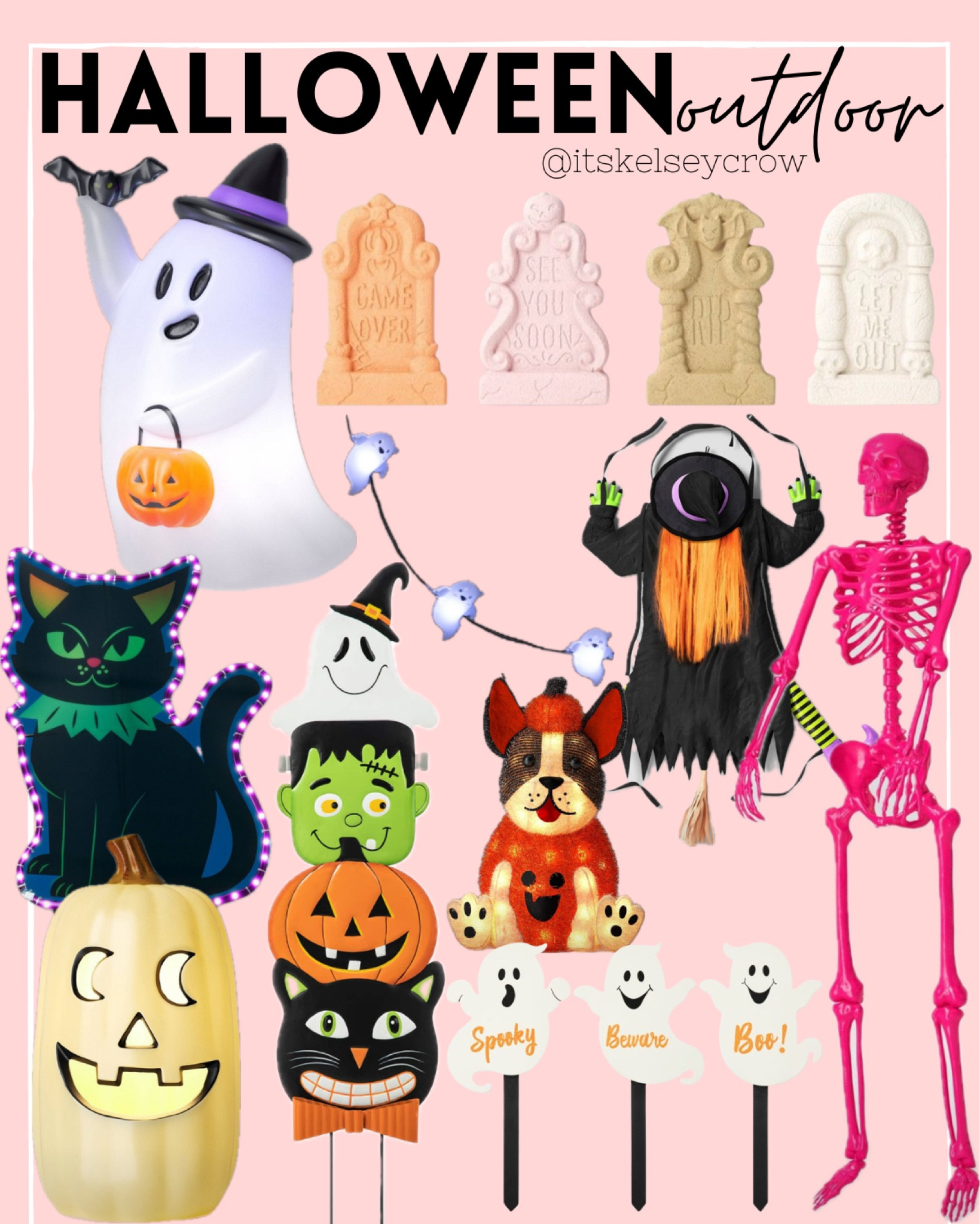 Outdoor Halloween decorations with a 90s vibe!!

#LTKHome #LTKSeasonal #LTKParties