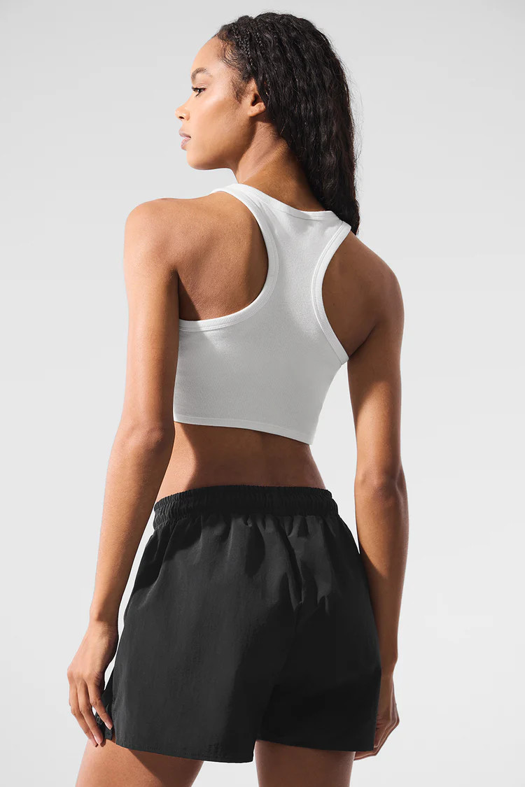 Aspire Tank - White/Black | Alo Yoga (US)