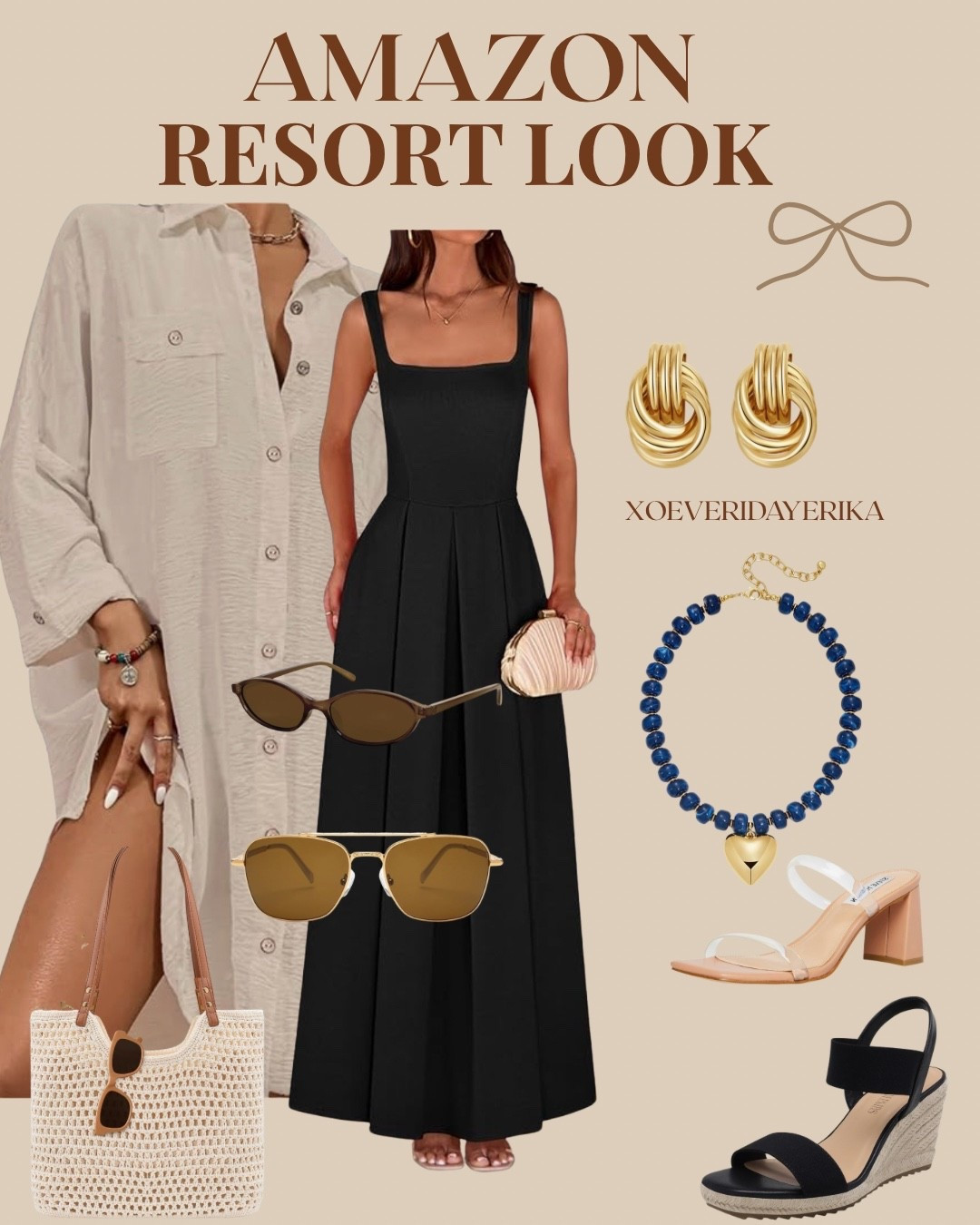 Amazon Women Resort Looks
 

Women Summer styles: elegant dresses, chic sandals, and more. Perfect for any beach or casual outing. #summerfashion #beachoutfit #resortwear #springfashion

#LTKSeasonal #LTKTravel #LTKOver40