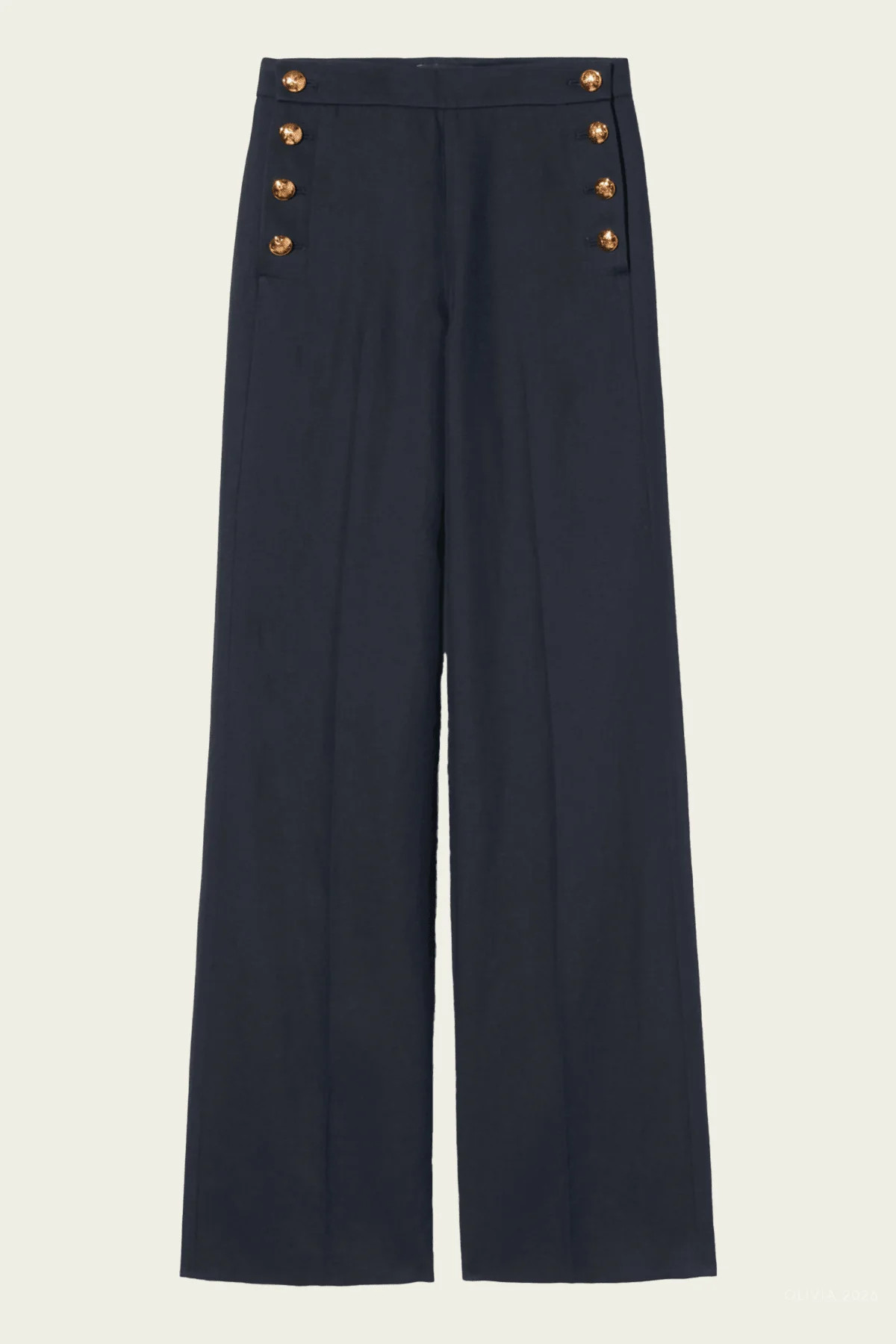 Reed Pant in Midnight - Navy 4 US | Shop Olivia