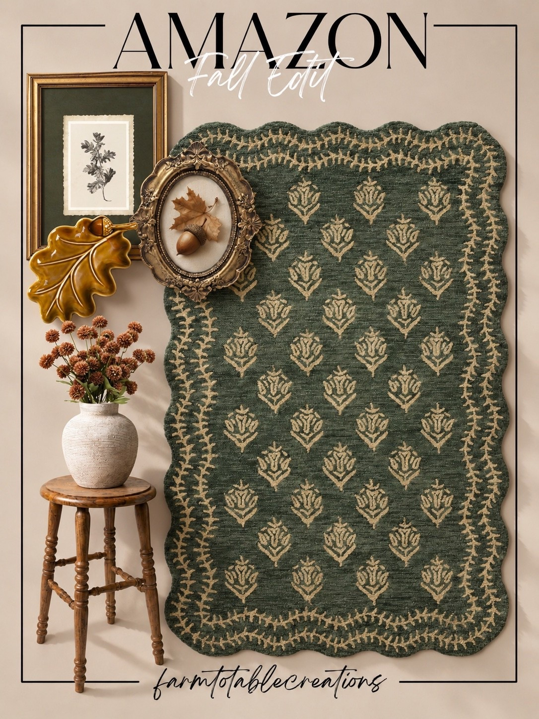 Amazon Fall Home Edit 🍂

These Amazon finds are giving all the cozy, collected fall feels. I love the rich green, warm wood tones, vintage-inspired details, and pretty textures together—such an easy way to bring a little seasonal warmth into your home.

#LTKHome #LTKSeasonal #AmazonHome #AmazonFinds #FallHome #FallDecor #FallFinds #HomeDecor #HomeFinds #CozyHome #NeutralHome #CollectedHome #AutumnDecor #SeasonalDecor #HomeInspo

#LTKHome #LTKSaleAlert #LTKSeasonal