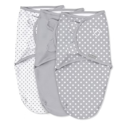 SwaddleMe by Ingenuity Original Swaddle Wrap 0-3 Months Small-Medium 3pk - Criss Cross | Target