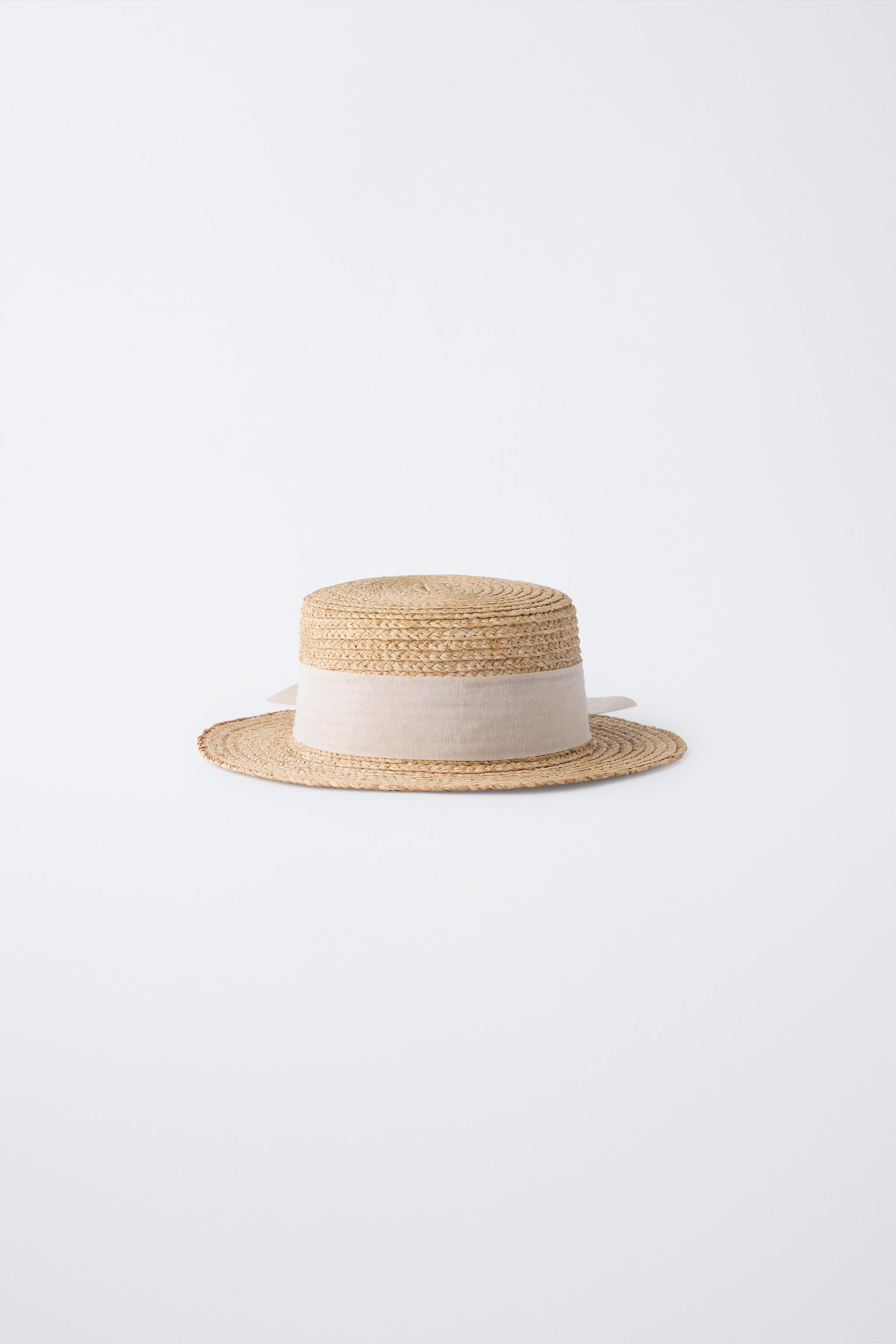BOW BOATER HAT | Zara US