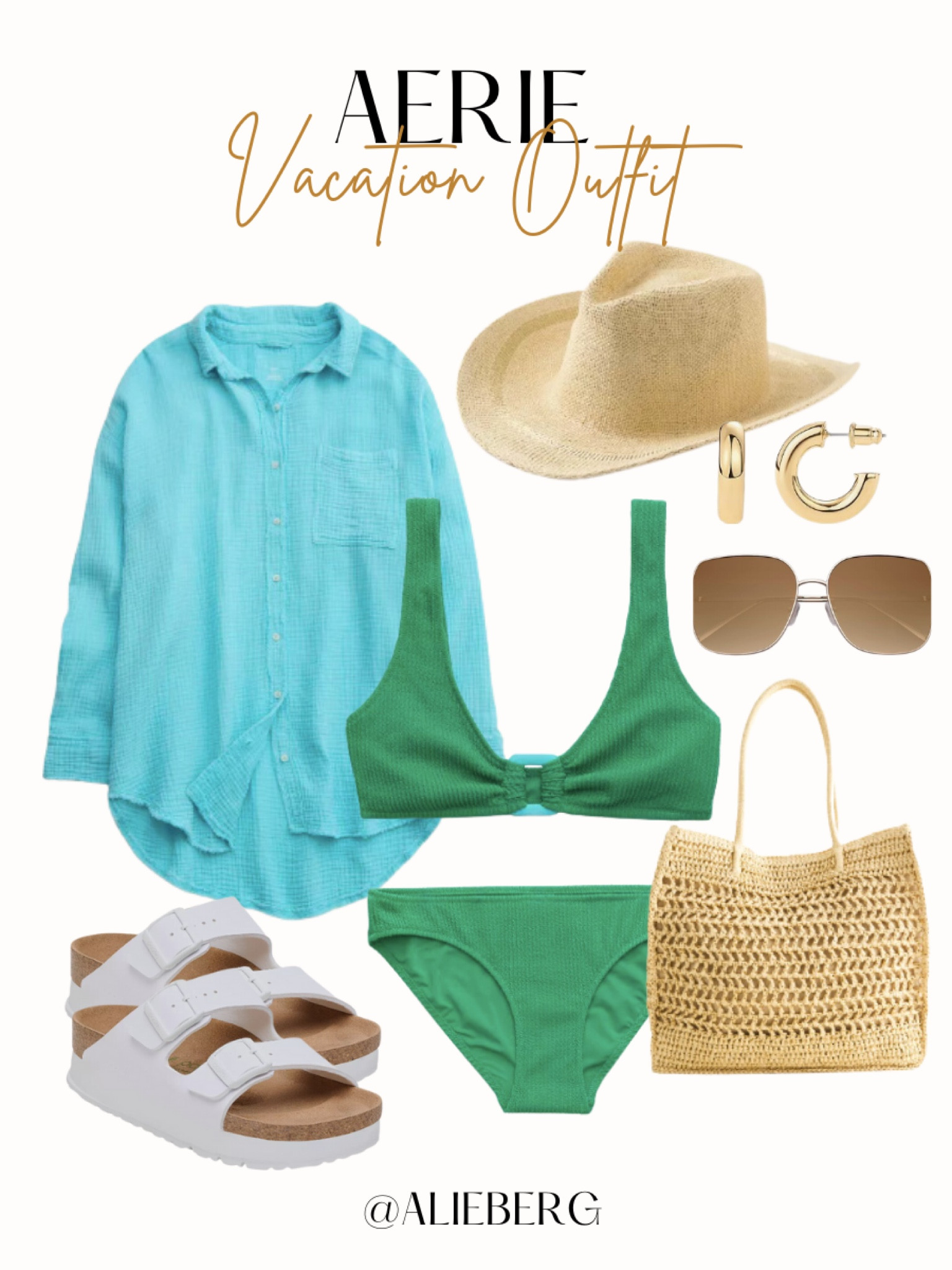 Aerie Vacation Outfit🌴

Aerie swim, swimsuits, bikinis, vacation style, vacation looks, resort wear, spring looks, summer style, spring style

#LTKSpringSale #LTKswim #LTKfindsunder50