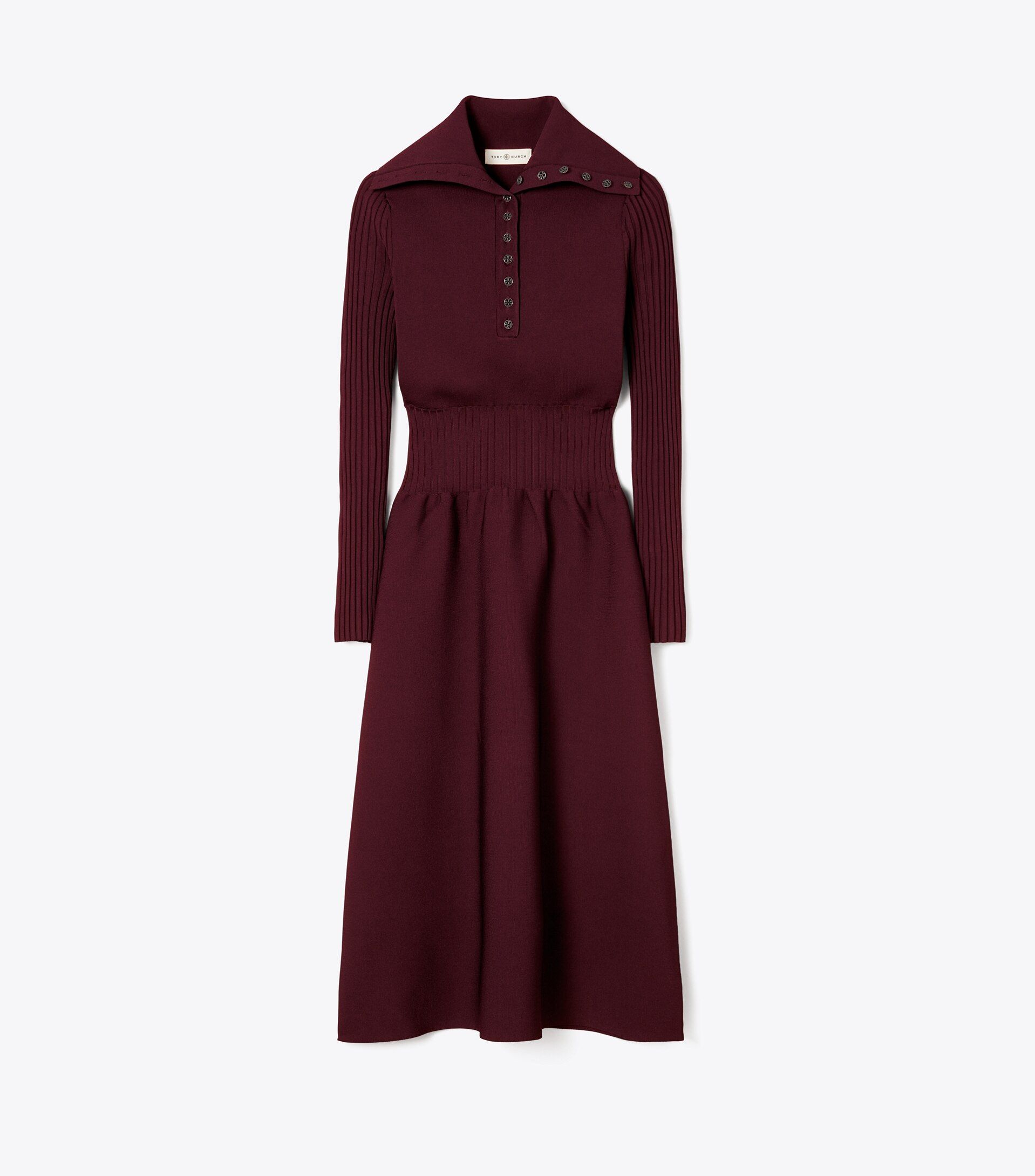 Polo Sweater Dress: Women's Designer Dresses | Tory Burch | Tory Burch (US)