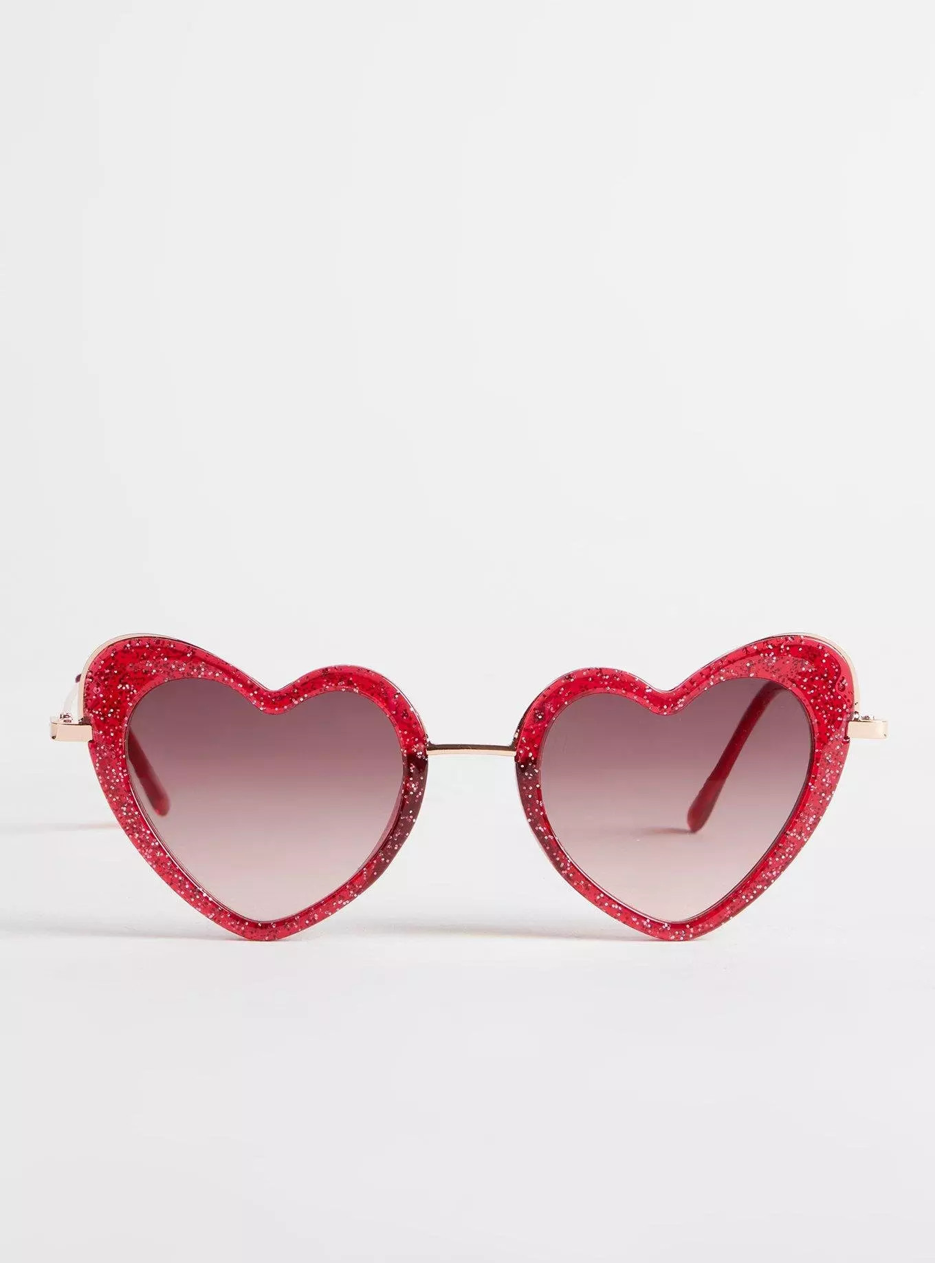 Glitter Heart Sunglasses | Torrid (US & Canada)