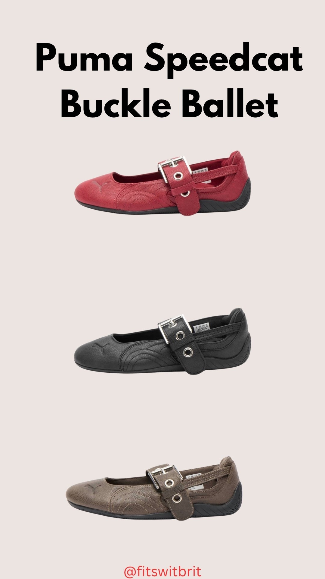 Puma Speedcat Buckle Ballet