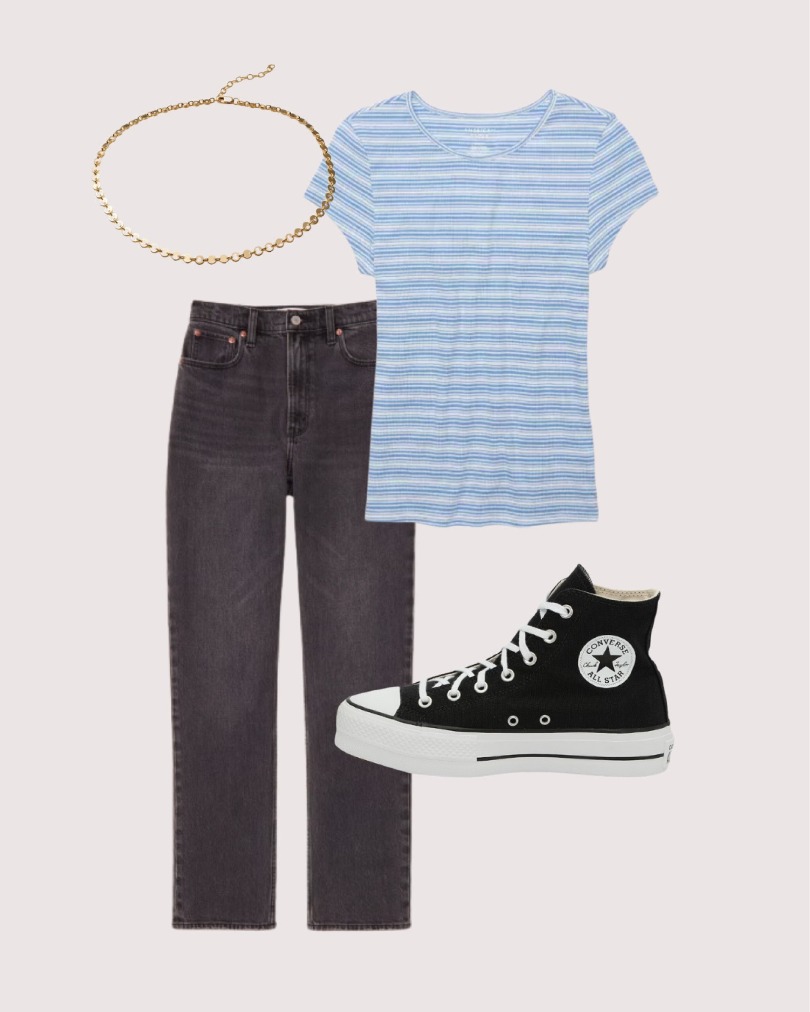 Wearing this blue striped tee in a medium!


#LTKfindsunder100 #LTKfindsunder50