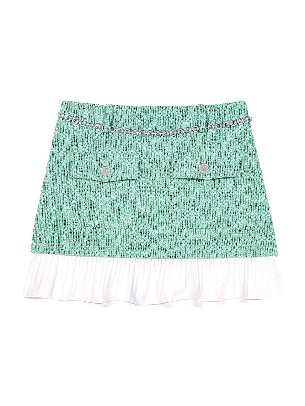 Women's Short 2-in-1 skirt - Green - Size 10 | Saks Fifth Avenue