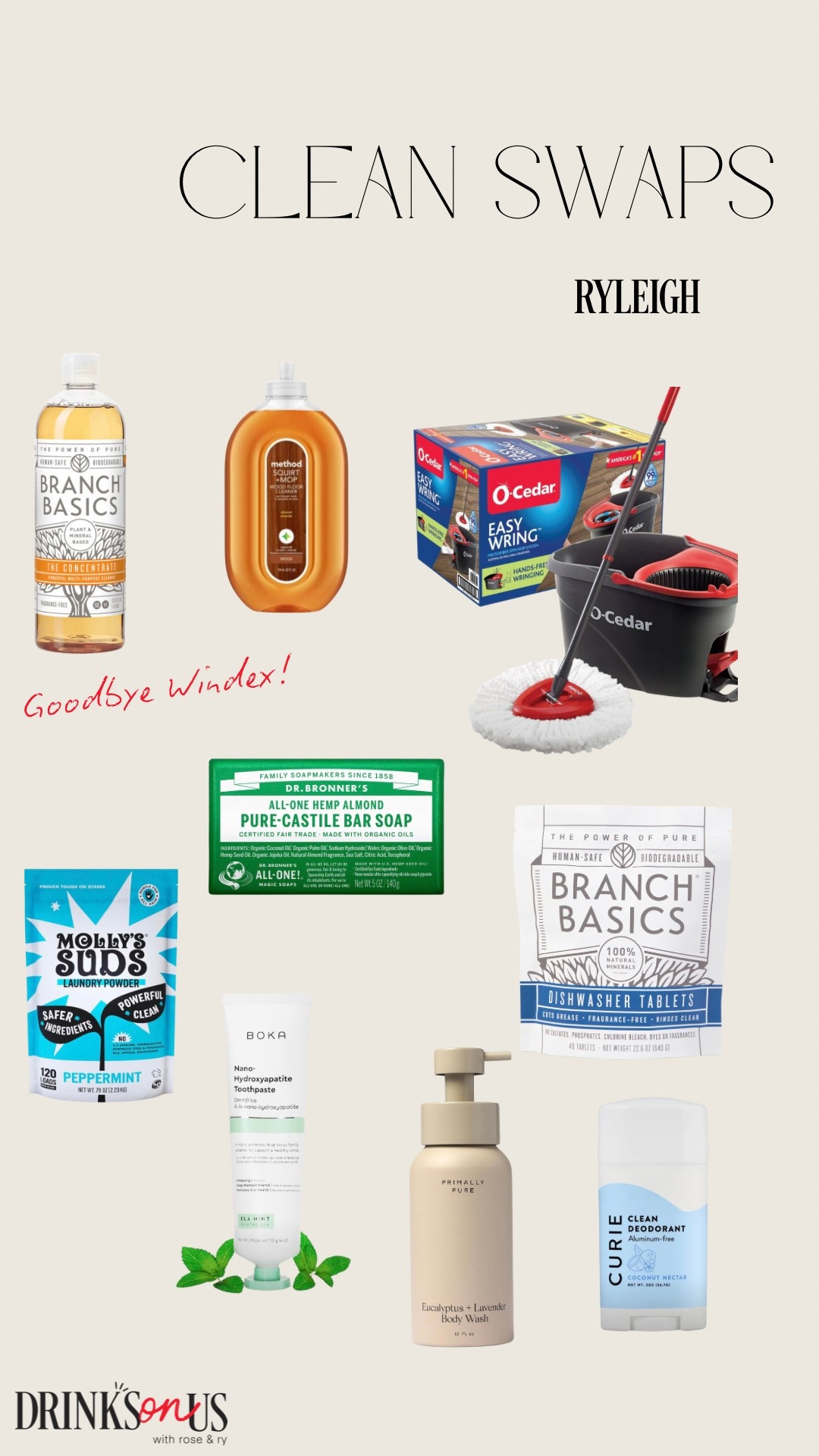 Some of my favorite clean(ish) products that I use every day!!! 

#LTKSpringSale #LTKHome #LTKBeauty