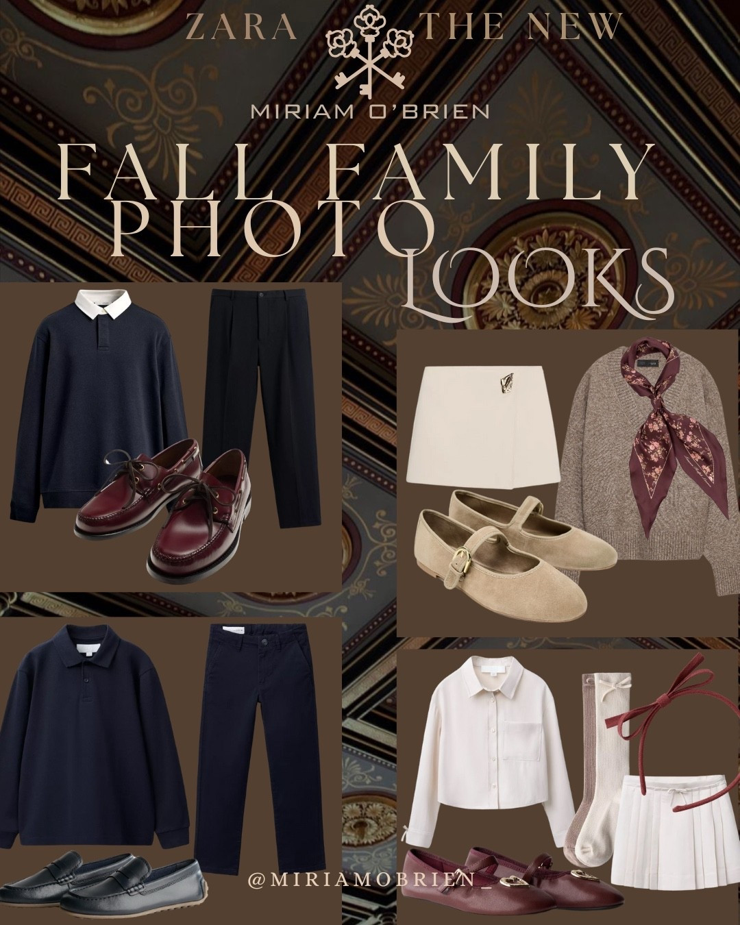 Gorgeous looks for fall family photos! 

Follow me at @miriamobrien_ on IG and TikTok! 

#FallFashion #ZaraFallFashion #ZaraTheNew #ZaraSeasonalFits 

#LTKStyleTip #LTKFamily #LTKSeasonal

#LTKStyleTip #LTKSeasonal #LTKFamily